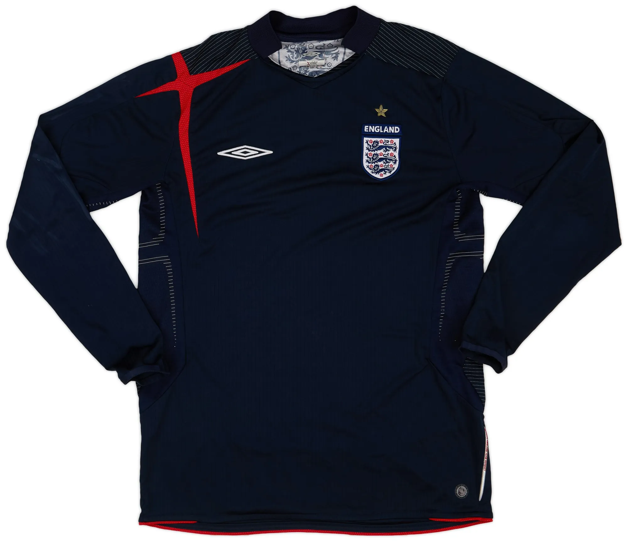 Umbro England Mens LS Goalkeeper Home Shirt 2005