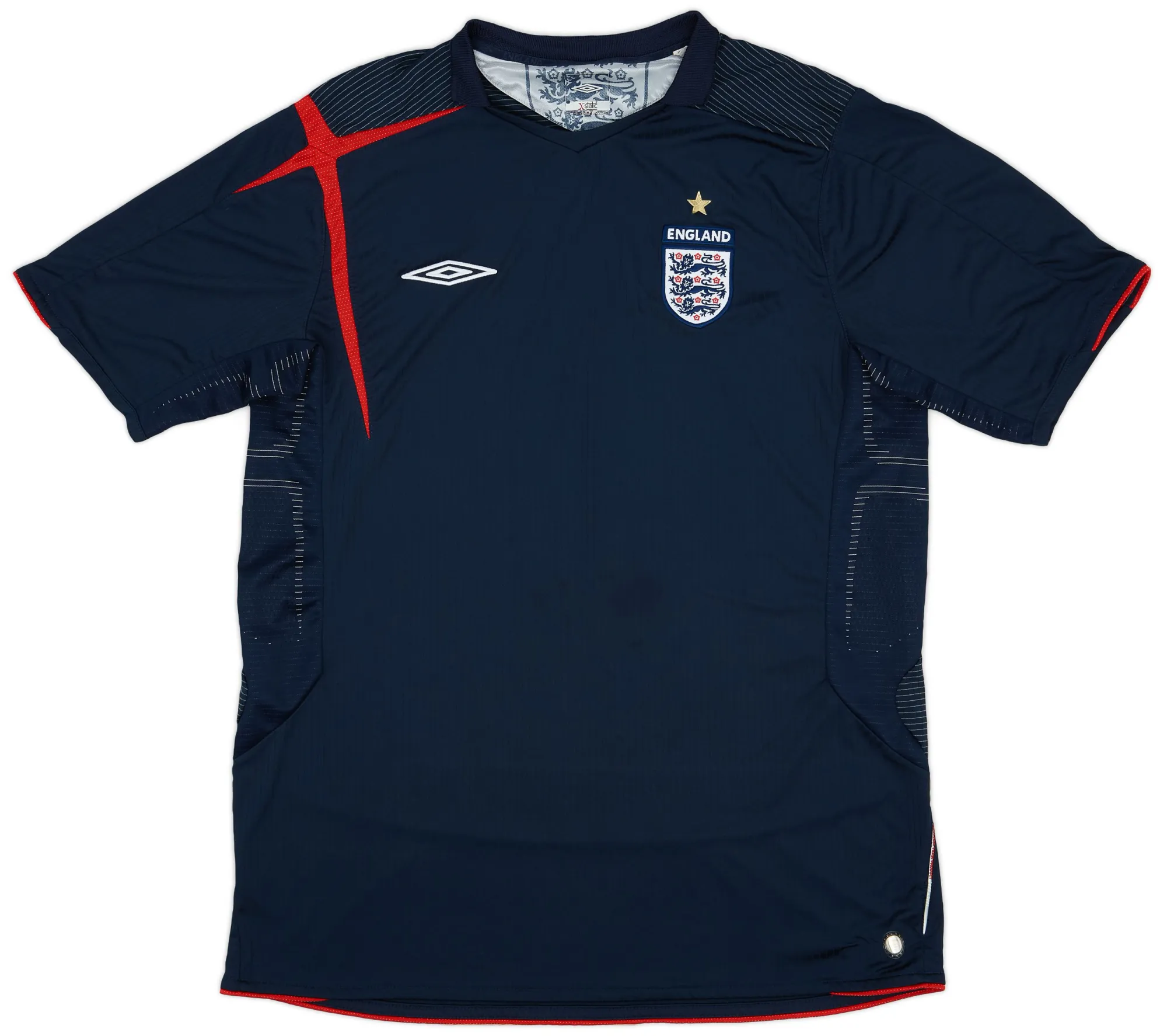 Umbro England Mens LS Goalkeeper Home Shirt 2005