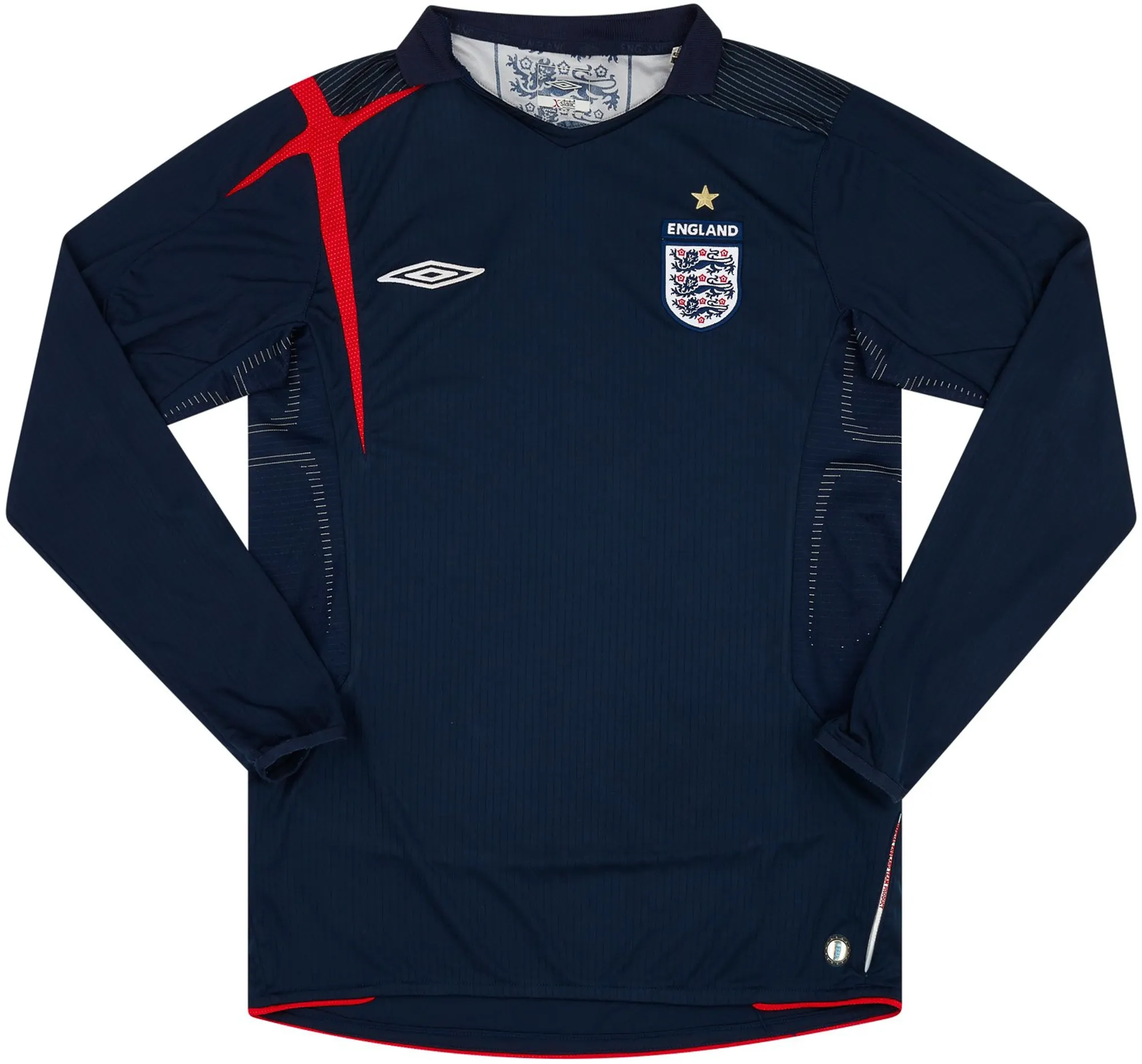 Umbro England Mens LS Goalkeeper Home Shirt 2005