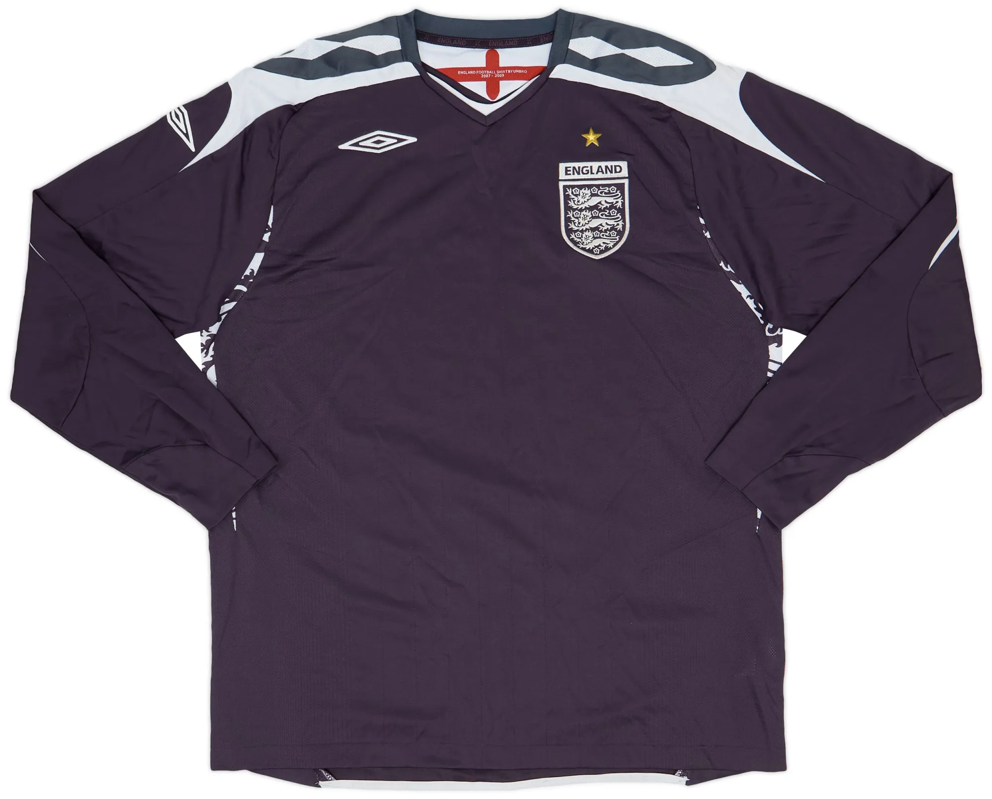 Umbro England Mens LS Goalkeeper Third Shirt 2007