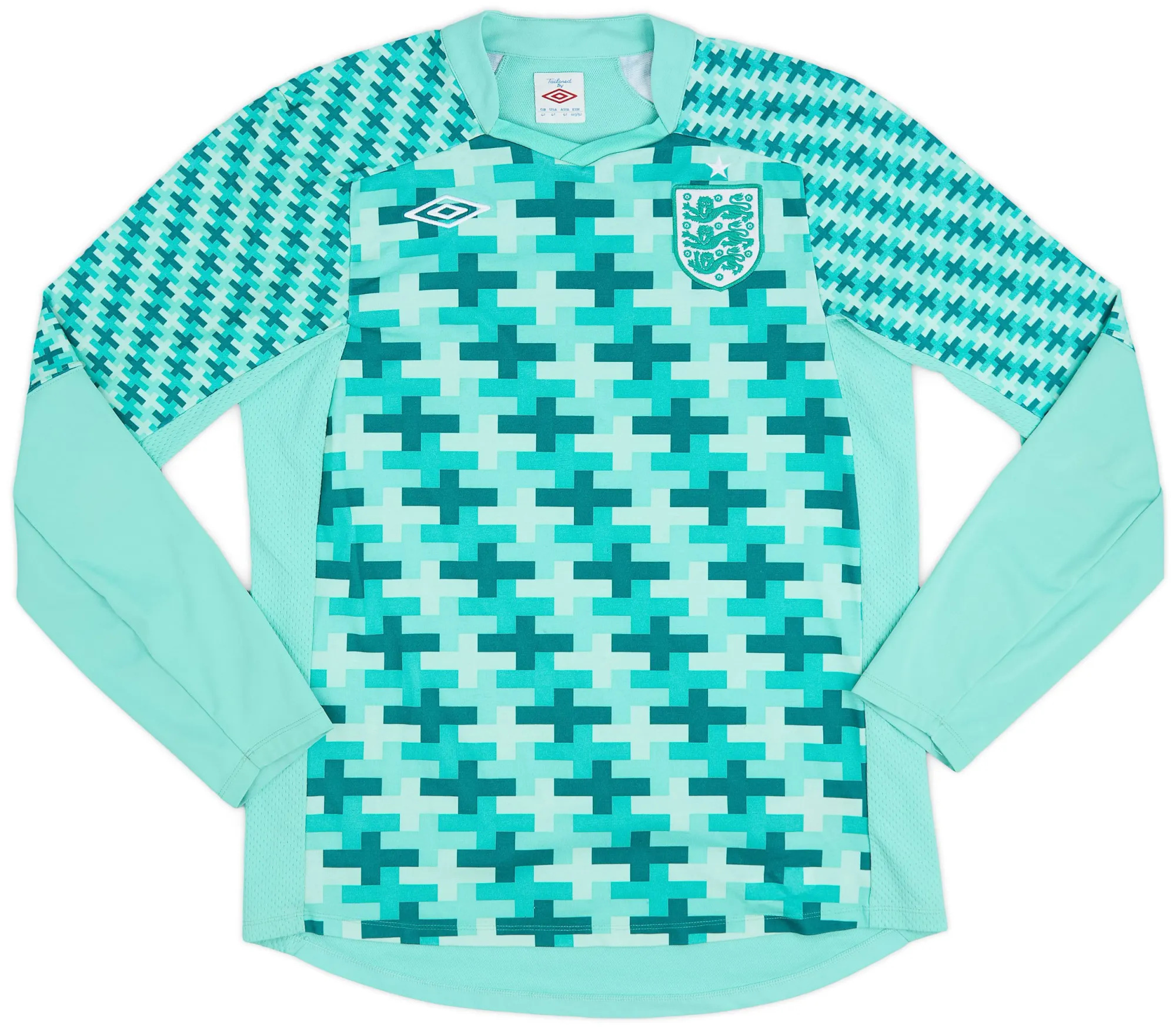 Umbro England Mens LS Goalkeeper Away Shirt 2012