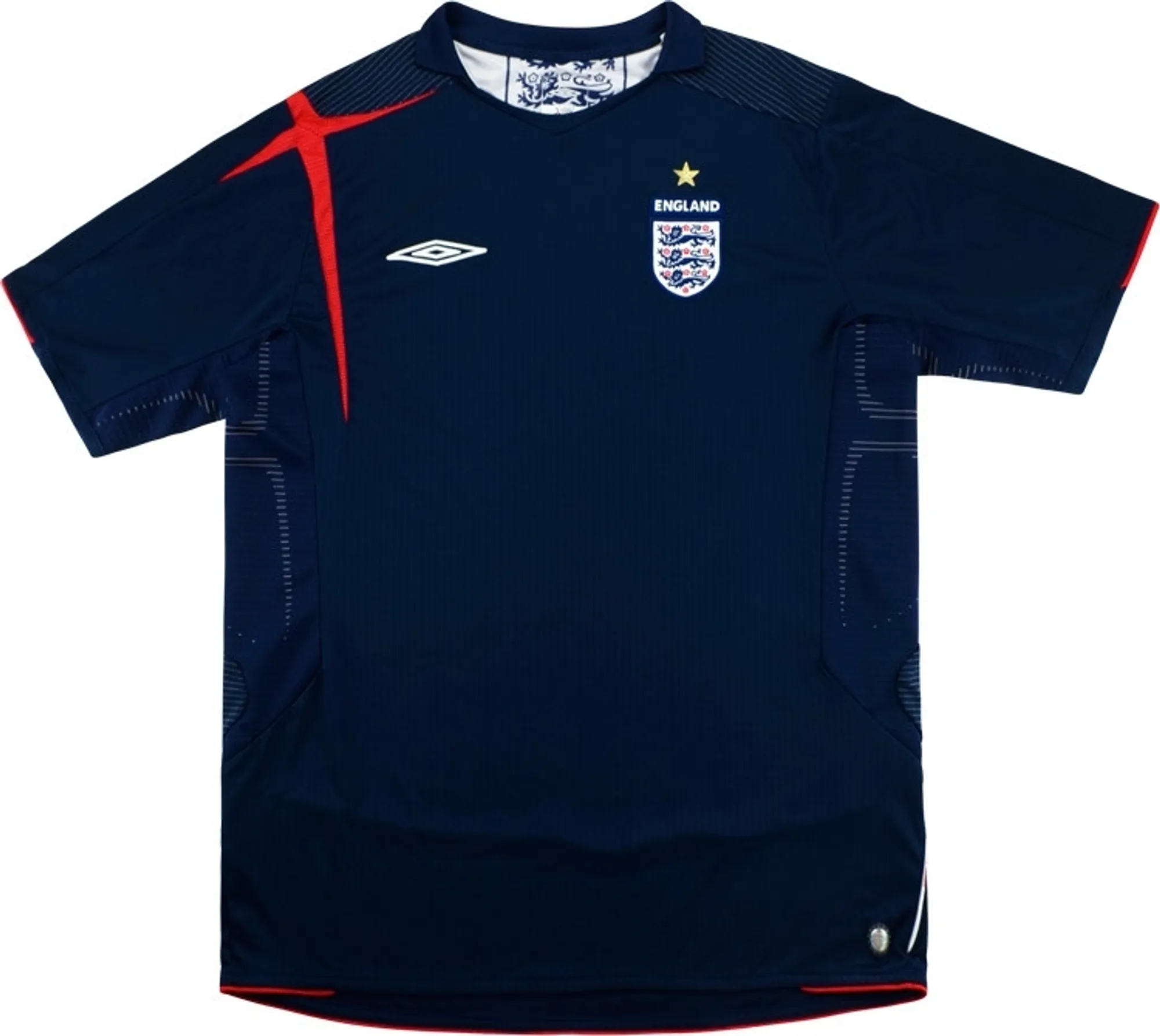 Umbro England Mens SS Goalkeeper Home Shirt 2005