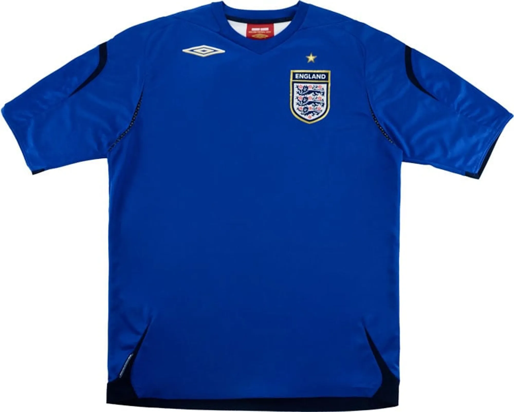 Umbro England Mens SS Goalkeeper Home Shirt 2006