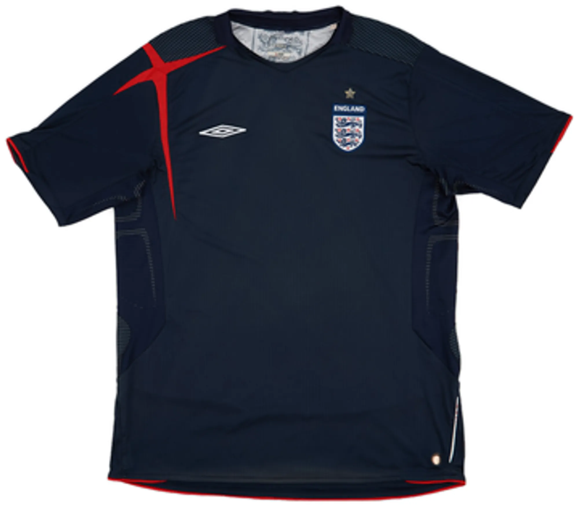 Umbro England Mens SS Goalkeeper Home Shirt 2005