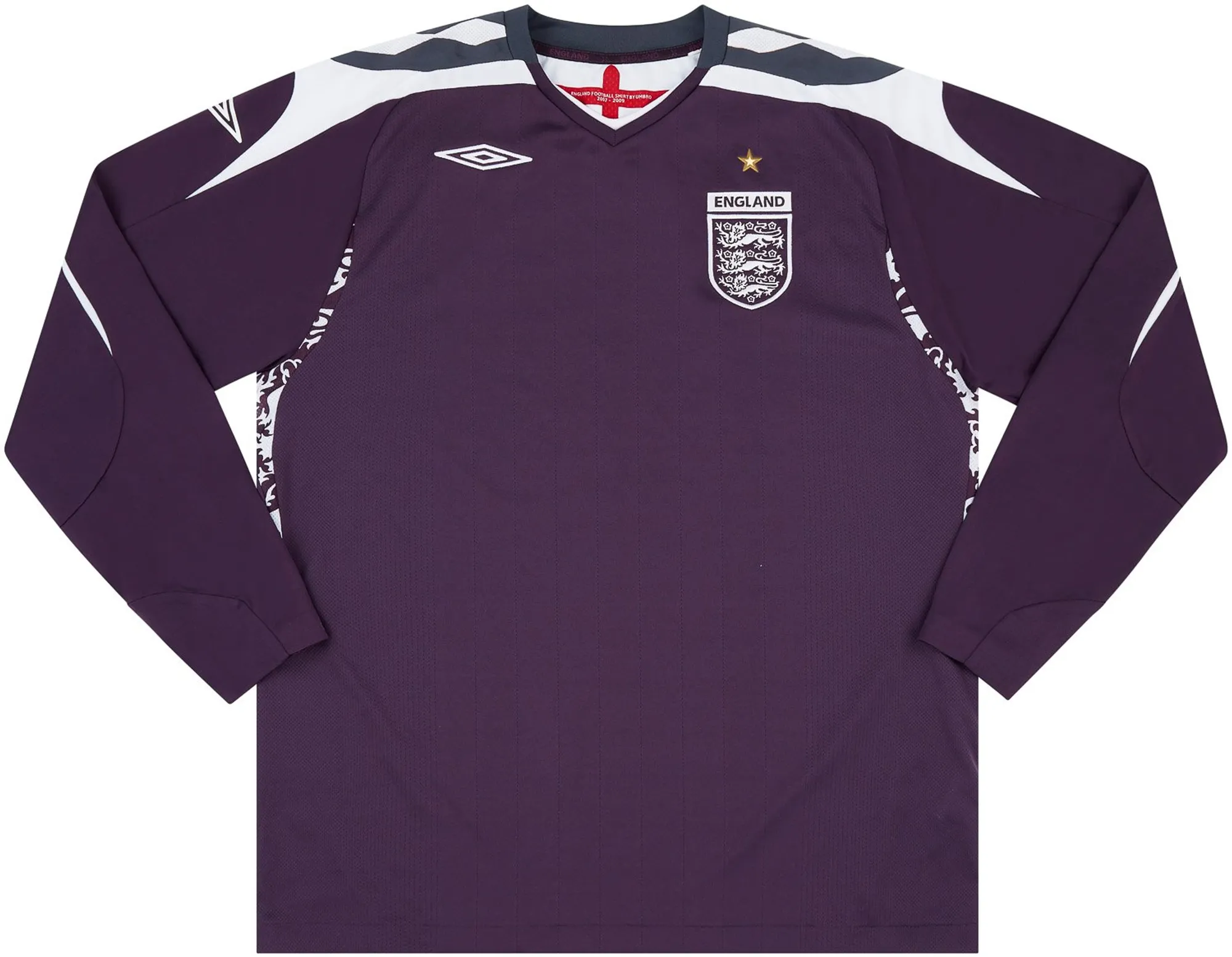 Umbro England Mens LS Goalkeeper Third Shirt 2007