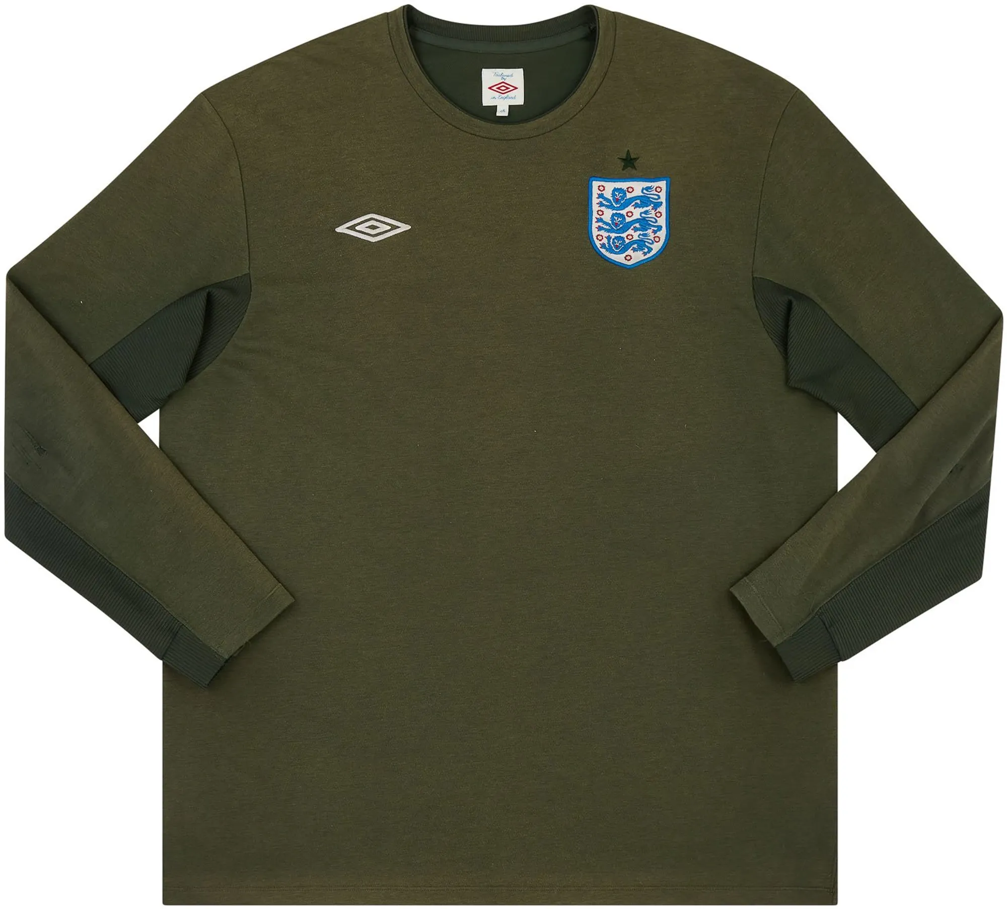 Umbro England Mens LS Goalkeeper Home Shirt 2009