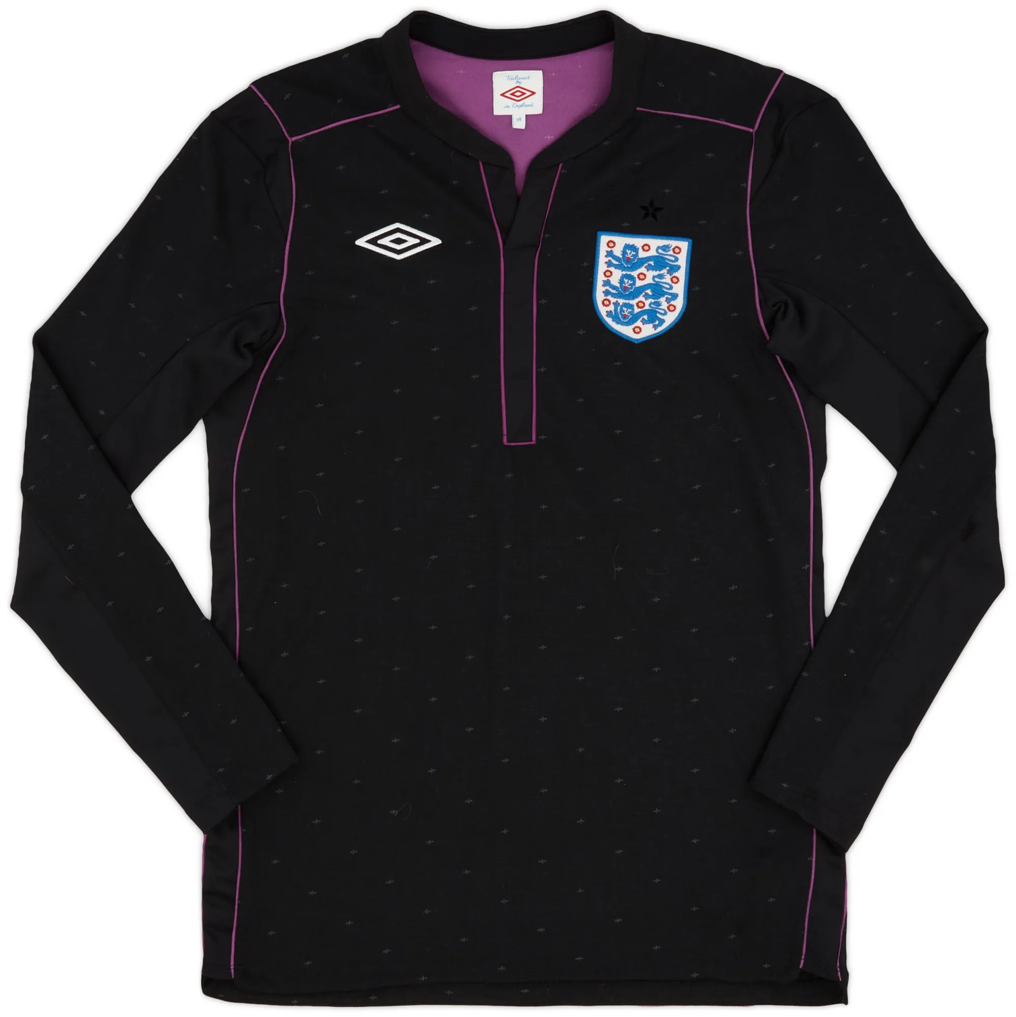 Umbro England Mens LS Goalkeeper Home Shirt 2011