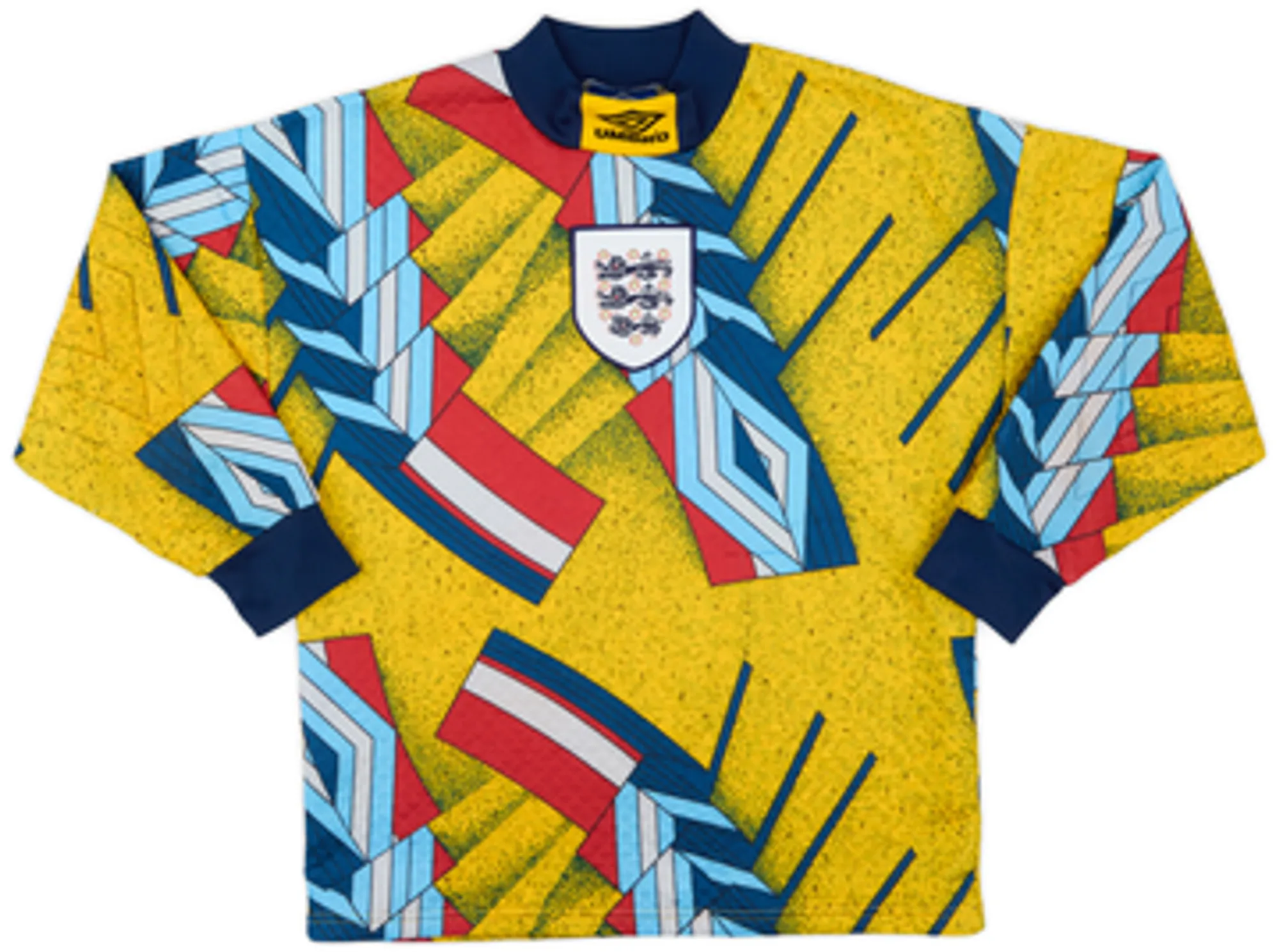 Umbro England Mens LS Goalkeeper Home Shirt 1993