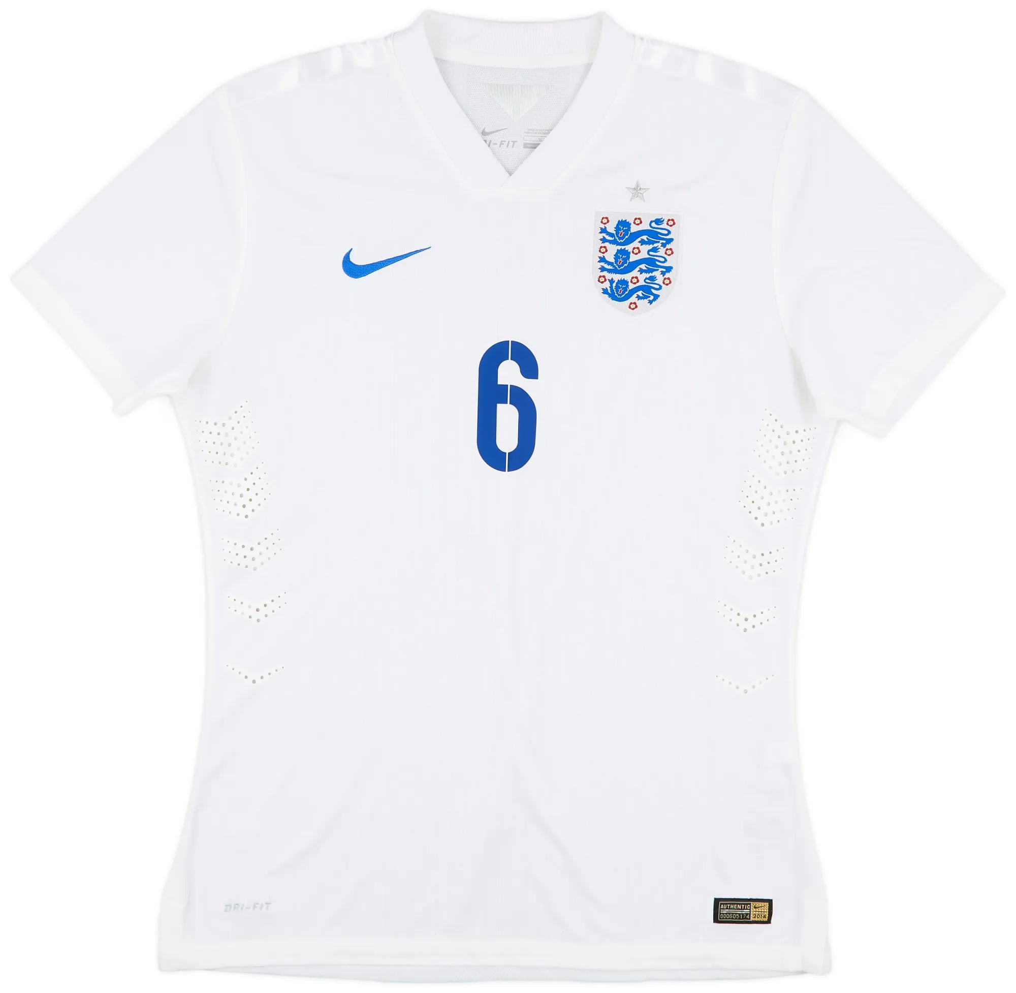 Nike England Mens SS Player Issue Home Shirt 2014