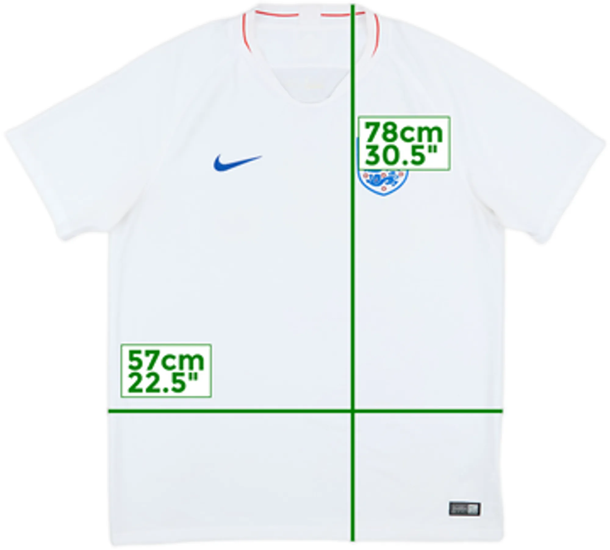 Nike England Boys SS Home Shirt 2018