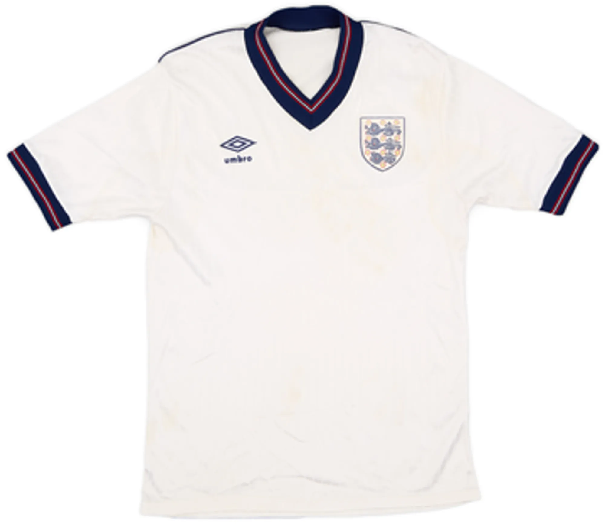Umbro England Boys SS Home Shirt 1986