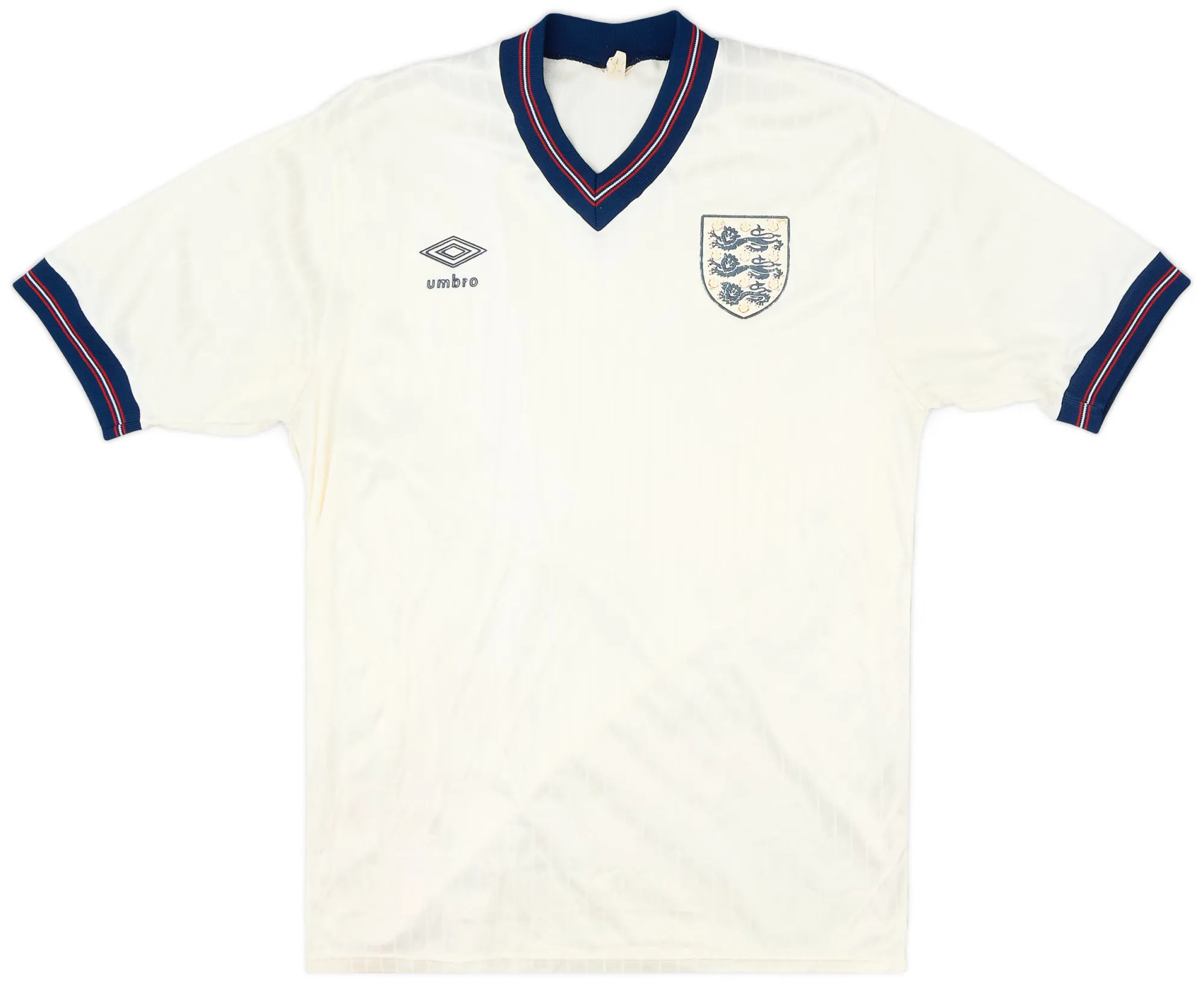 Umbro England Mens SS Home Shirt 1984