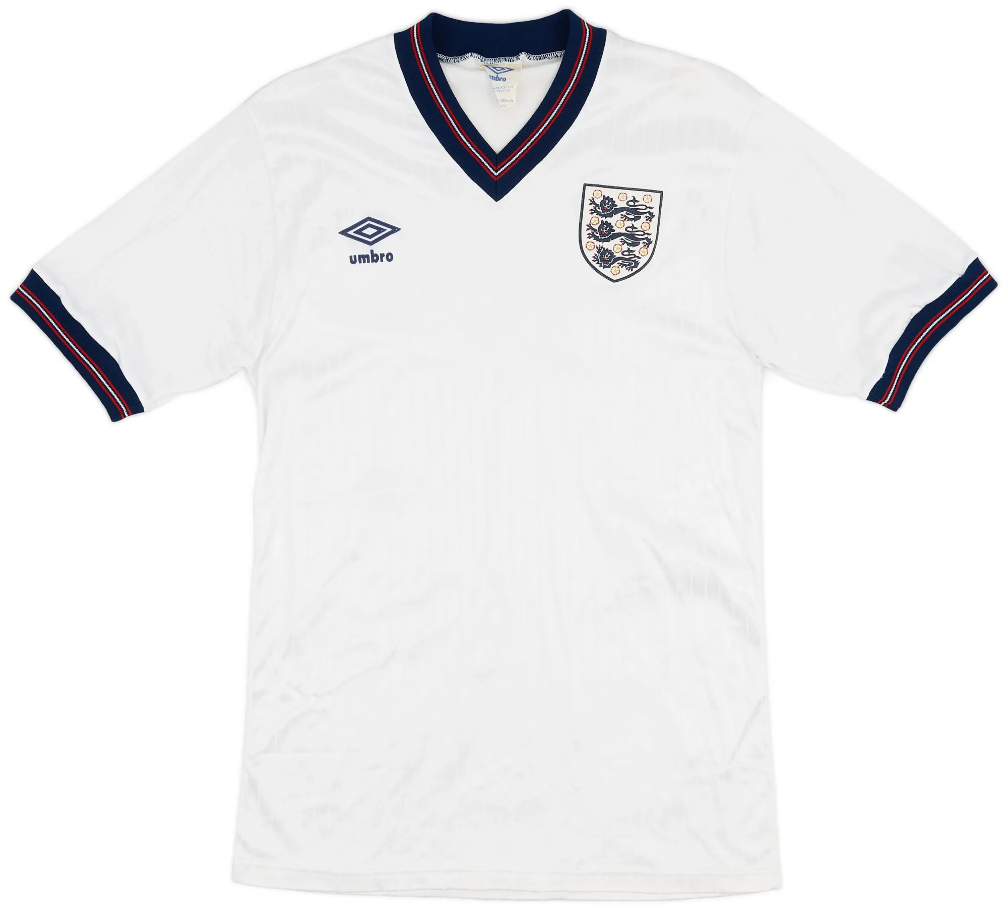 Umbro England Mens SS Home Shirt 1986