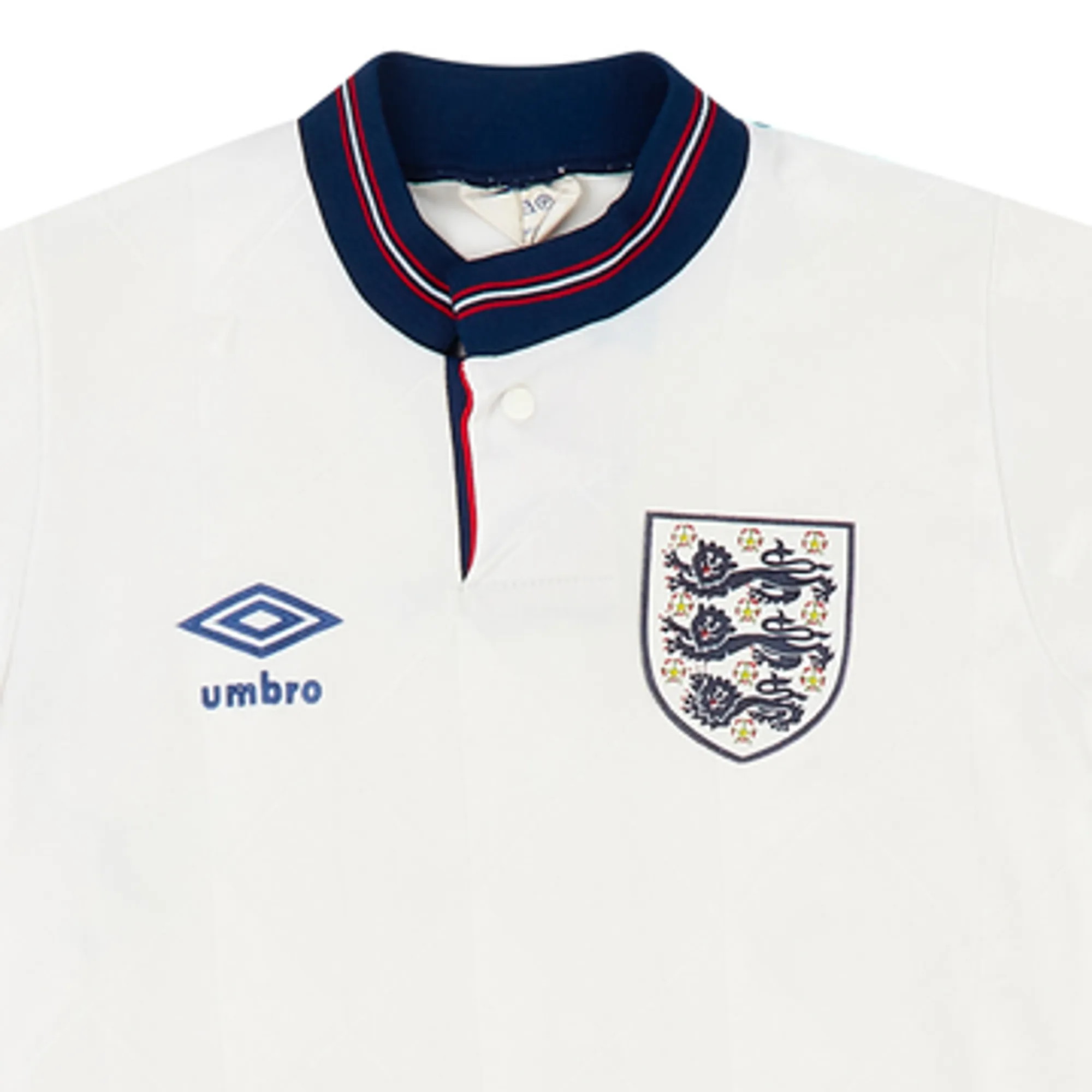 Umbro England Mens SS Home Shirt 1987