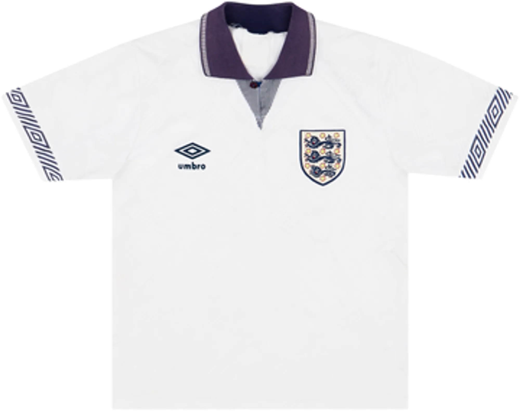 Umbro England Mens SS Home Shirt 1990