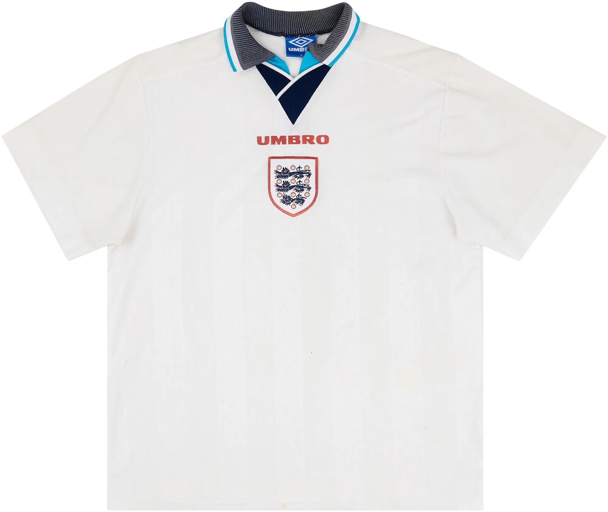 Umbro England Mens SS Home Shirt 1995