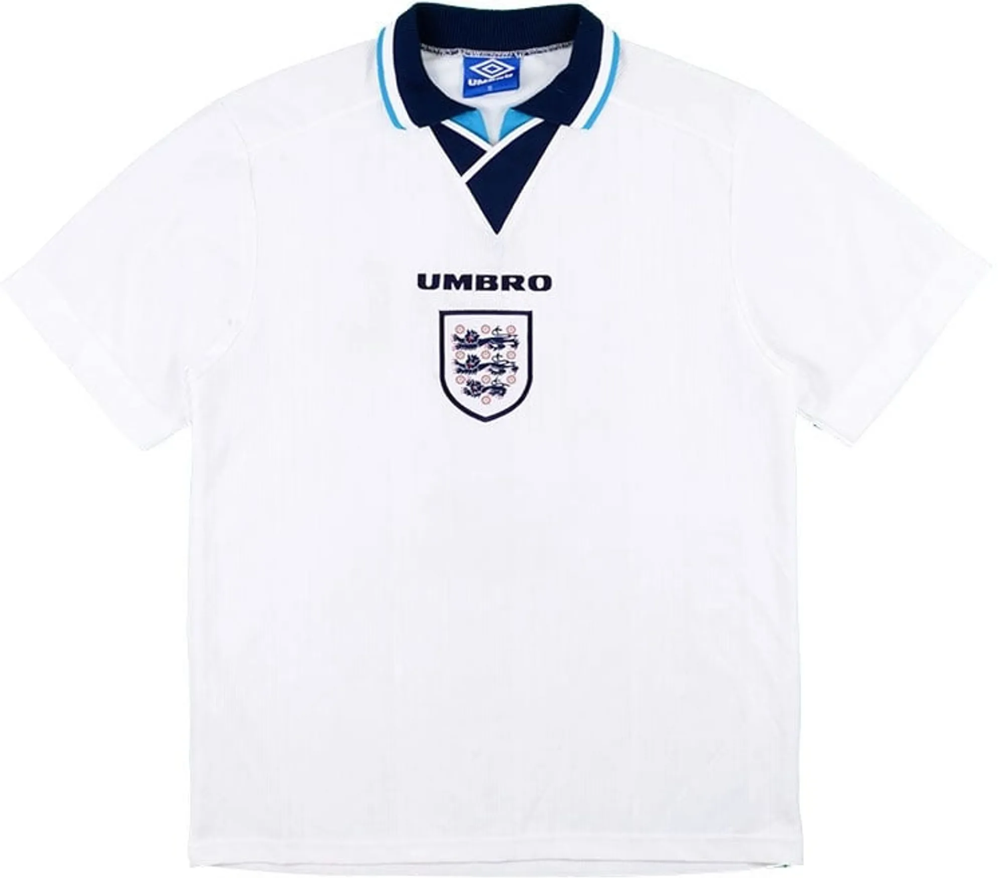 Umbro England Mens SS Home Shirt 1995