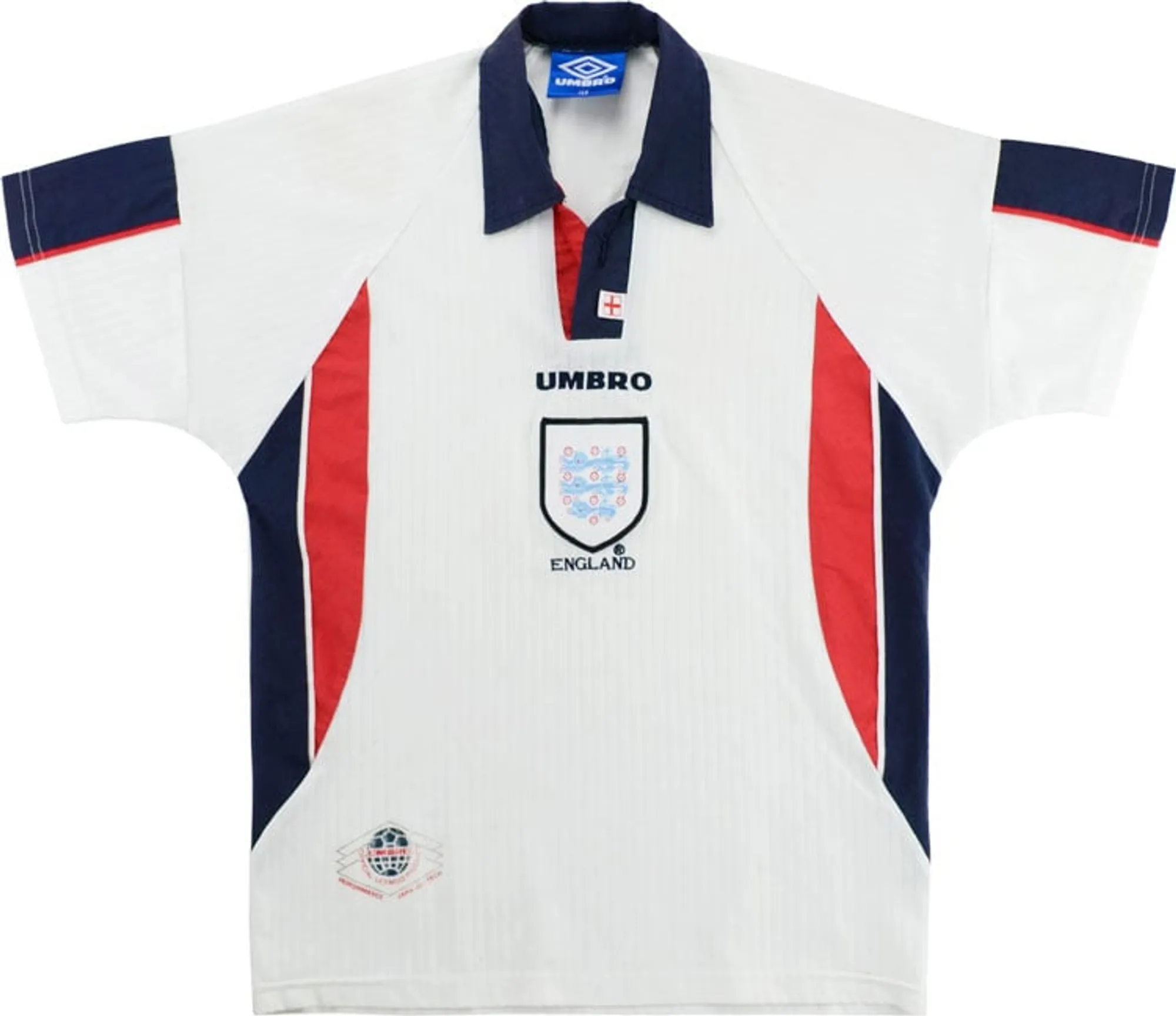 Umbro England Mens SS Home Shirt 1997