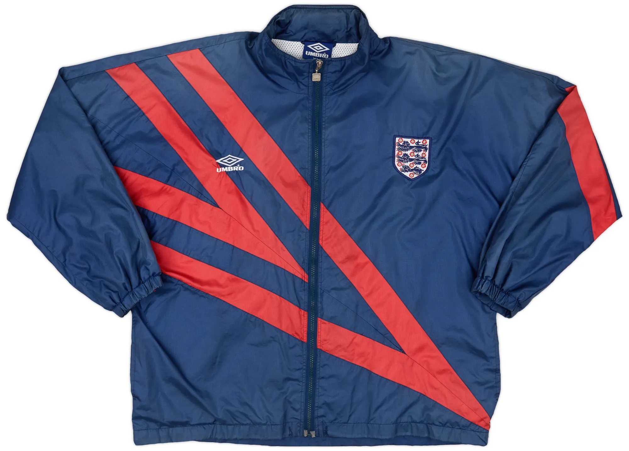 1994-96 England Umbro Track Jacket - 5/10 - (XL)