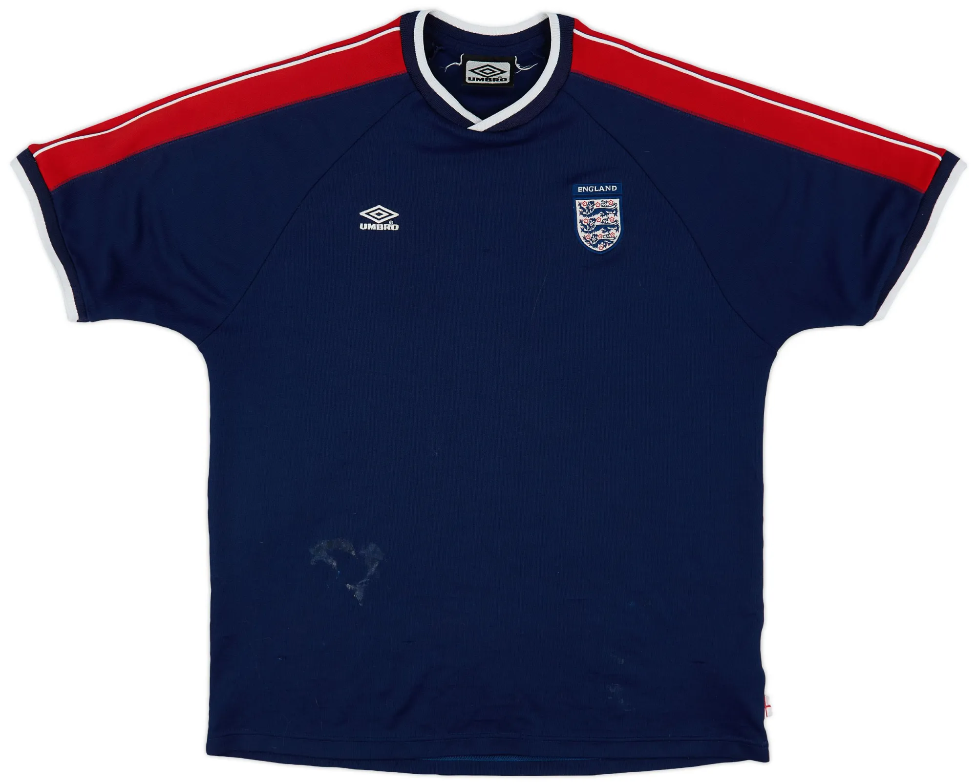 Umbro England Mens SS Home Shirt 2000