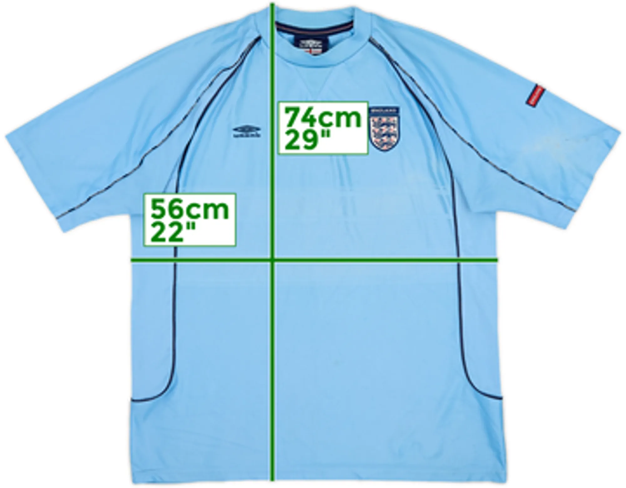 Umbro England Mens SS Third Shirt 2000