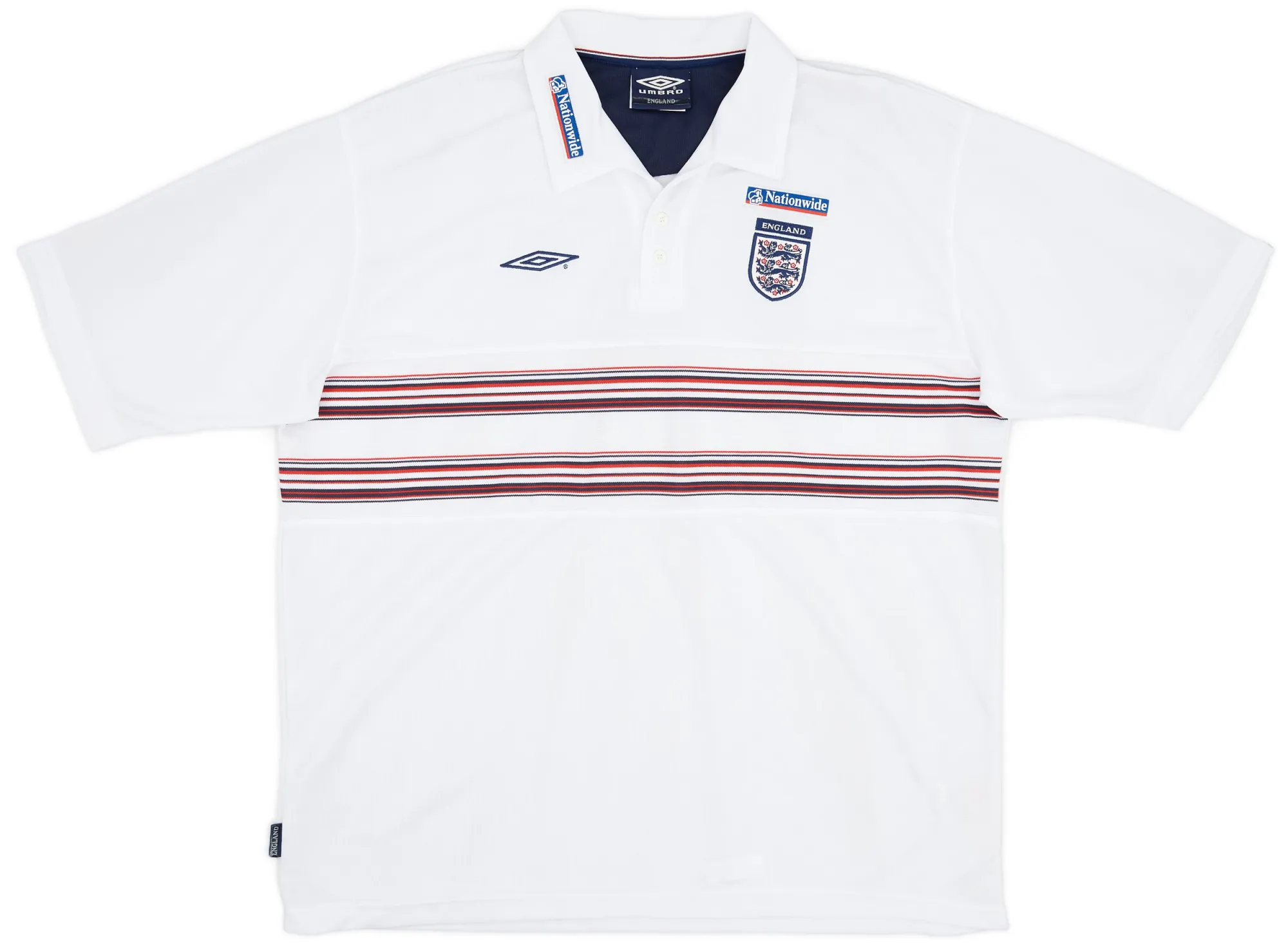 Umbro England Mens SS Home Shirt 2004