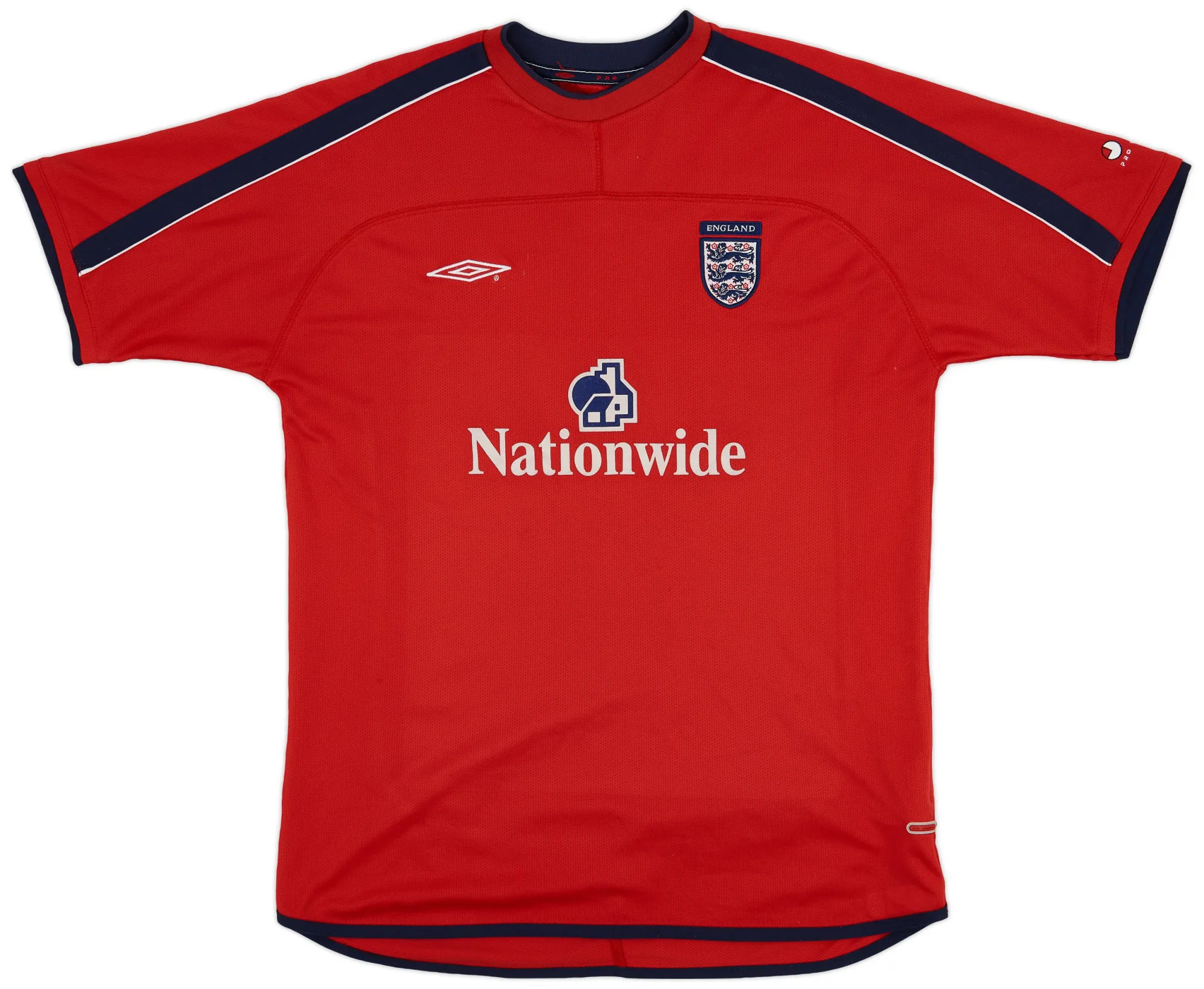 Umbro England Mens SS Home Shirt 2001