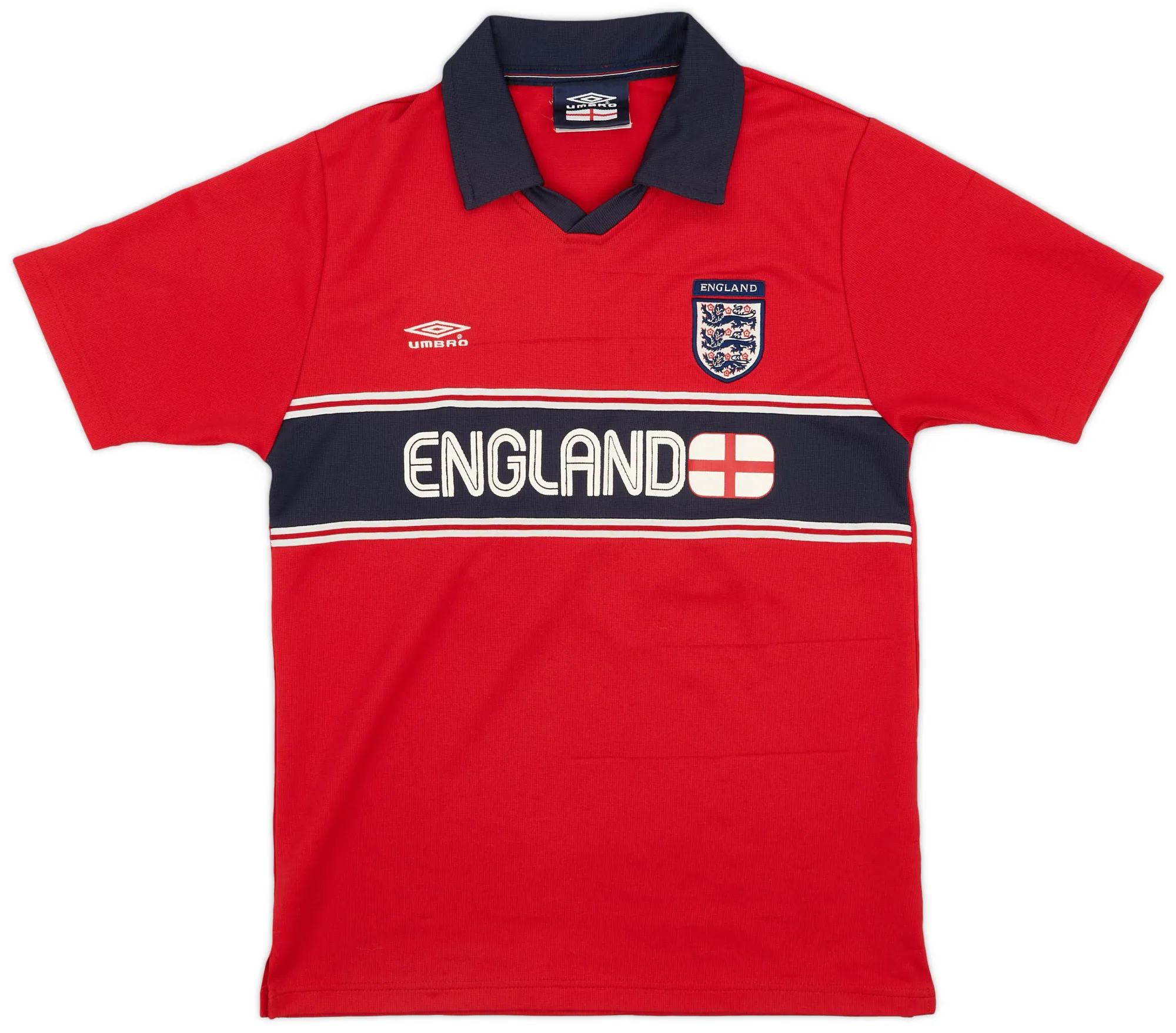 Umbro England Mens SS Home Shirt 2002