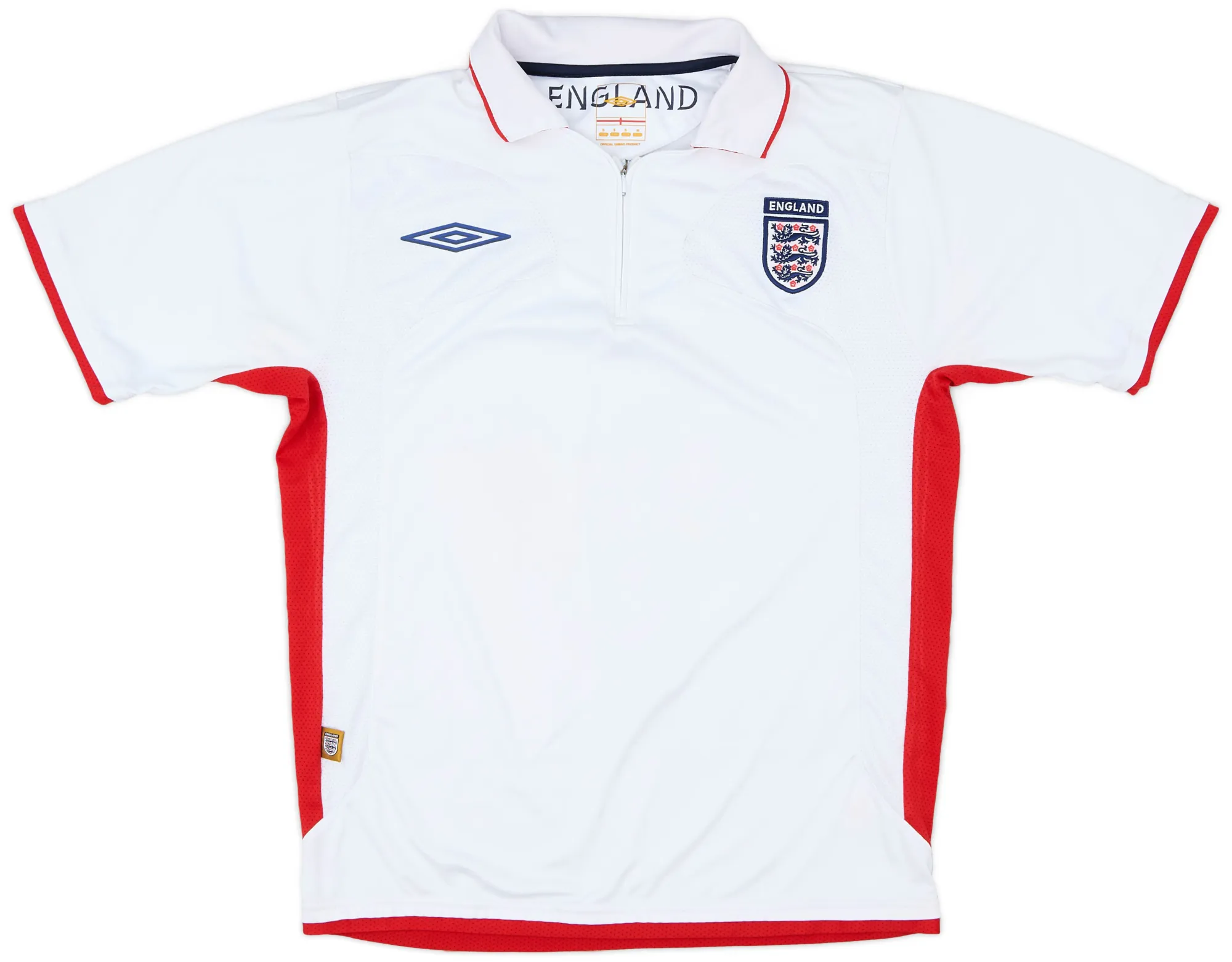 Umbro England Mens SS Home Shirt 2007