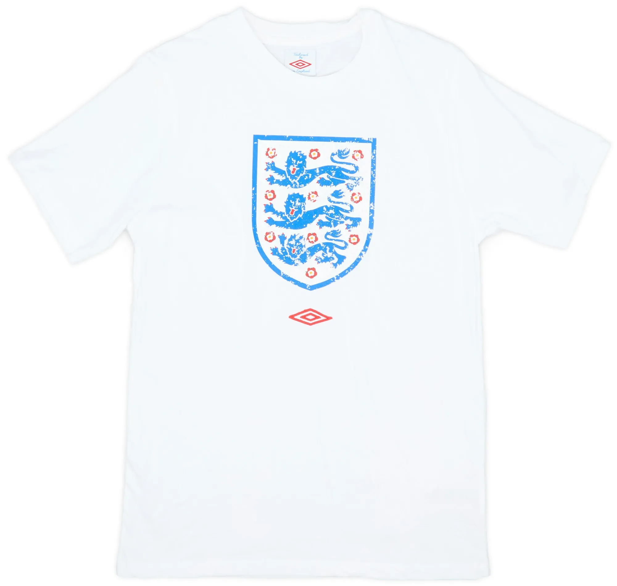 2008-10 England Umbro Cotton Tee - 9/10 - (M)