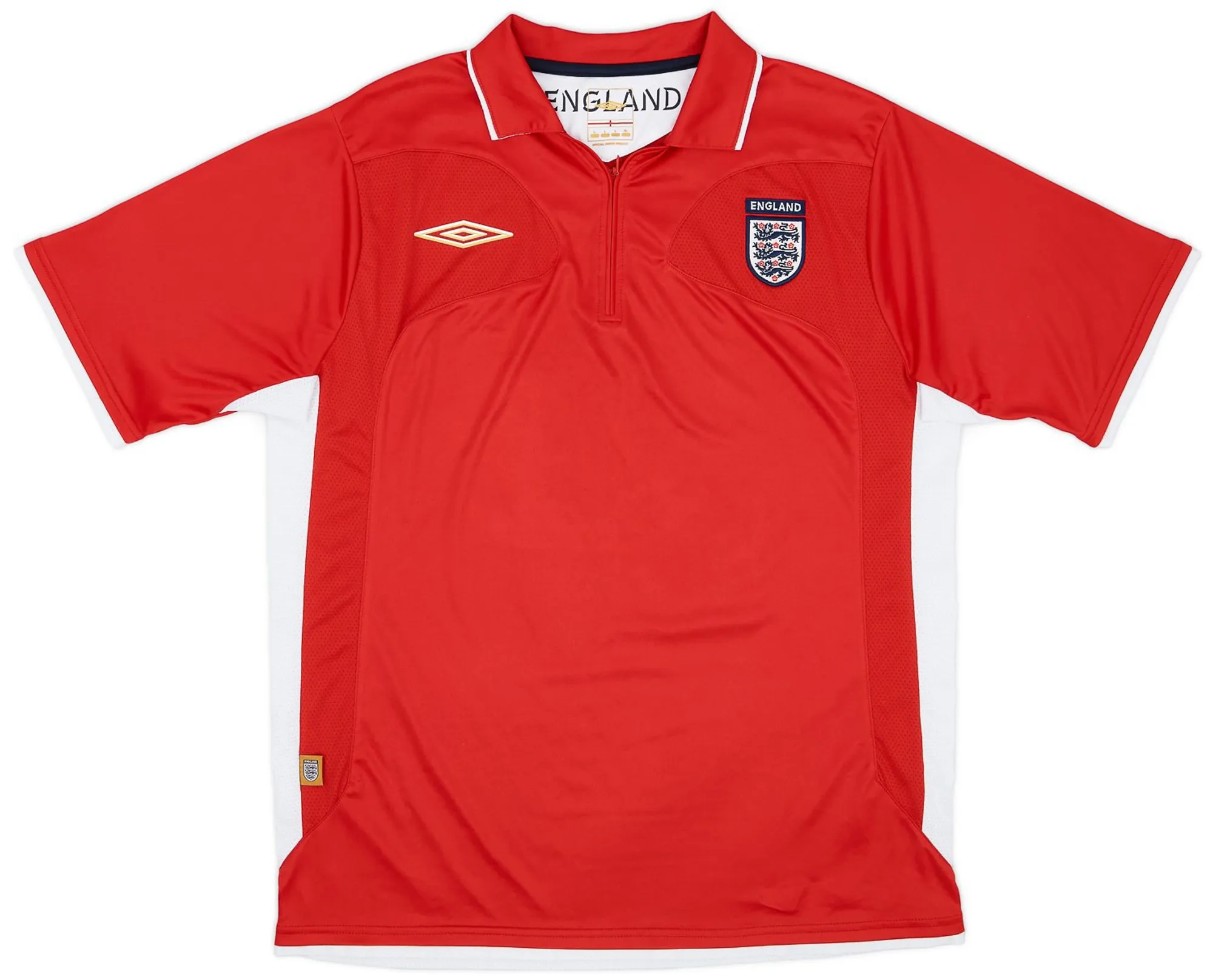 Umbro England Mens SS Home Shirt 2007