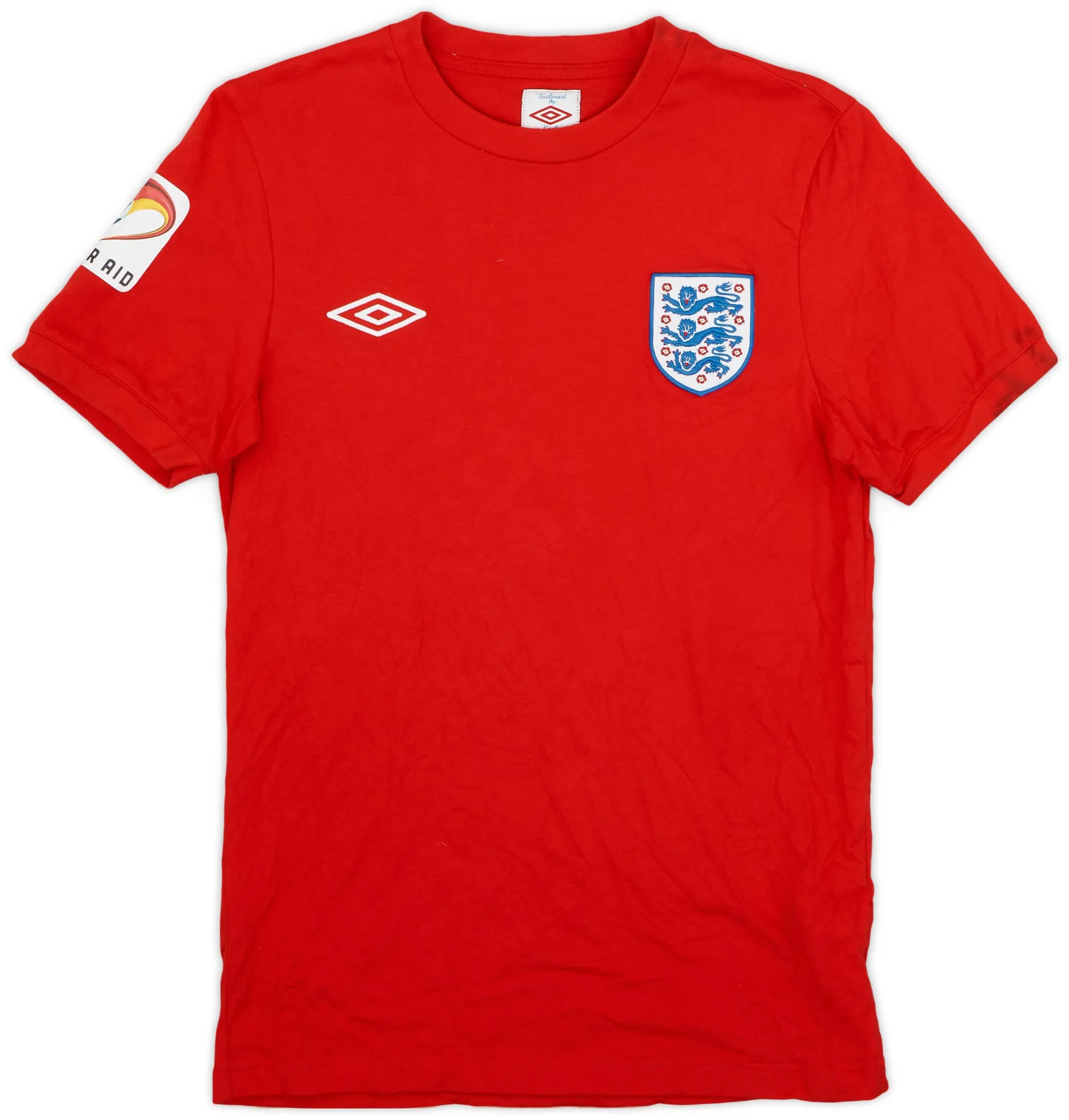 Umbro England Mens SS Home Shirt 2010
