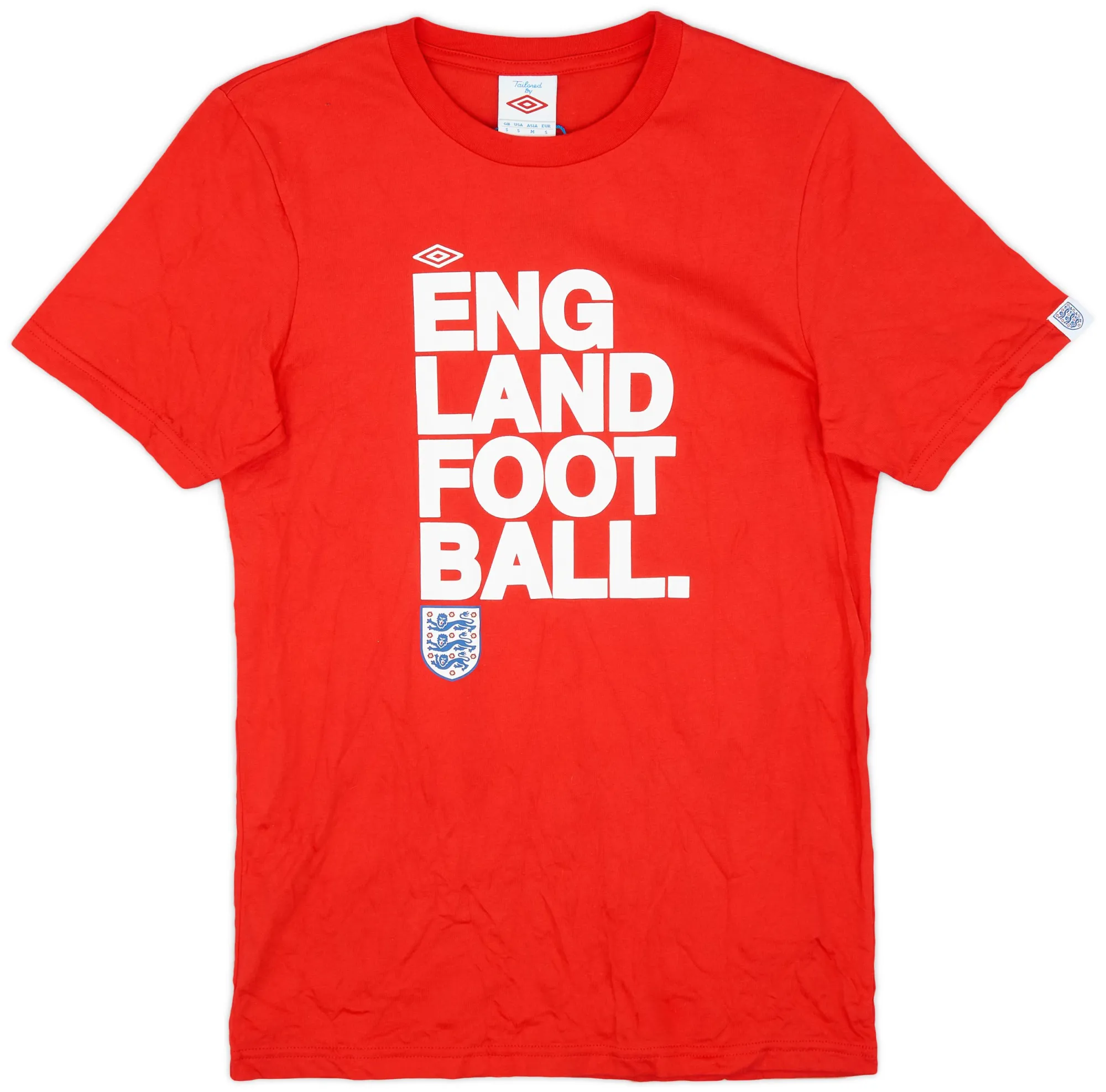 2010s England Umbro Fan Tee - 9/10 - (S)