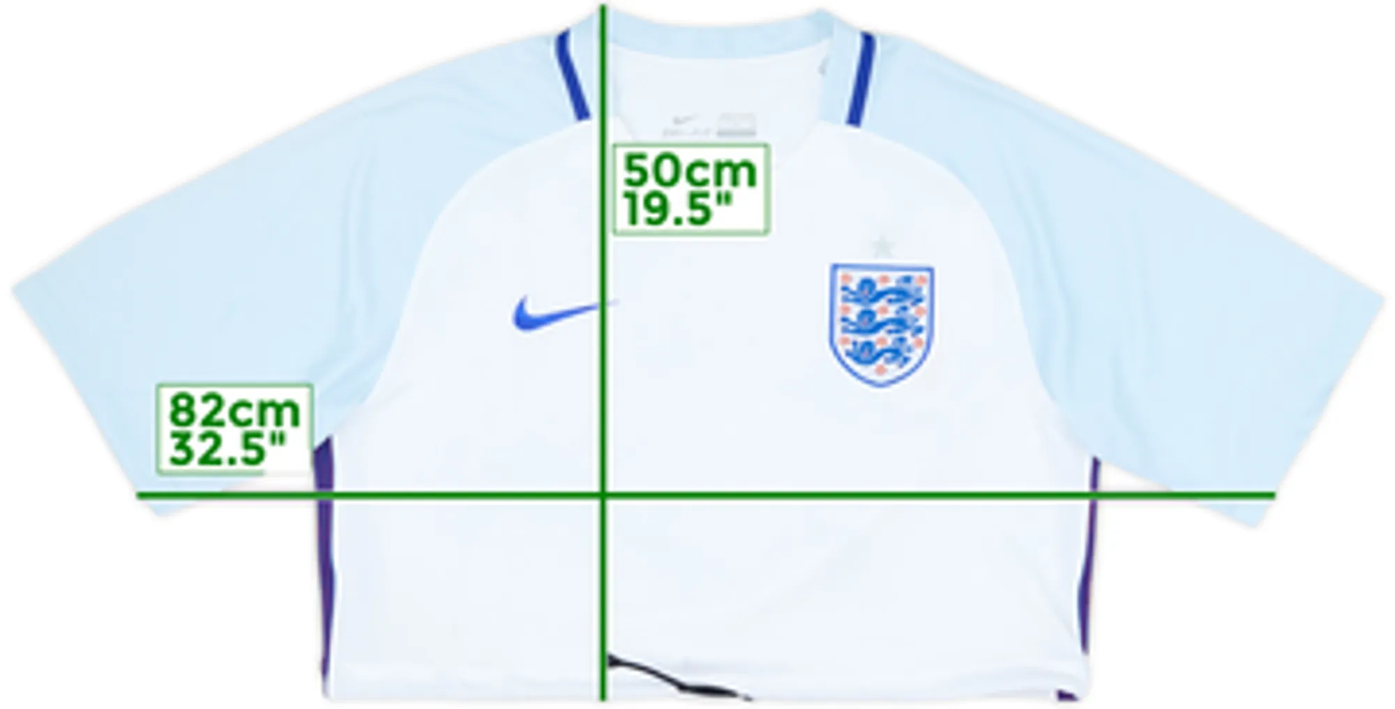 Nike England Mens SS Home Shirt 2016