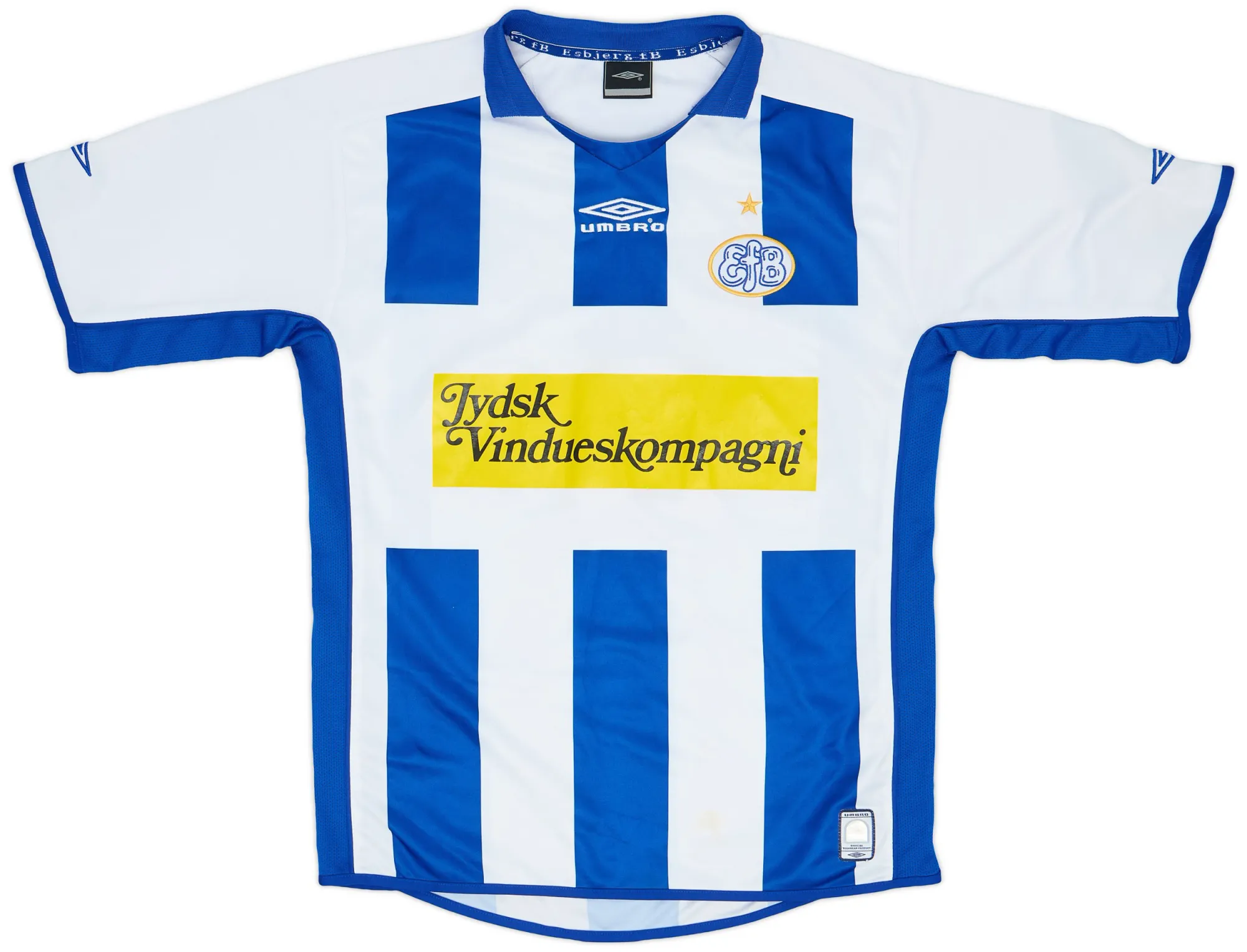 Umbro Esbjerg Mens SS Home Shirt 2005/06