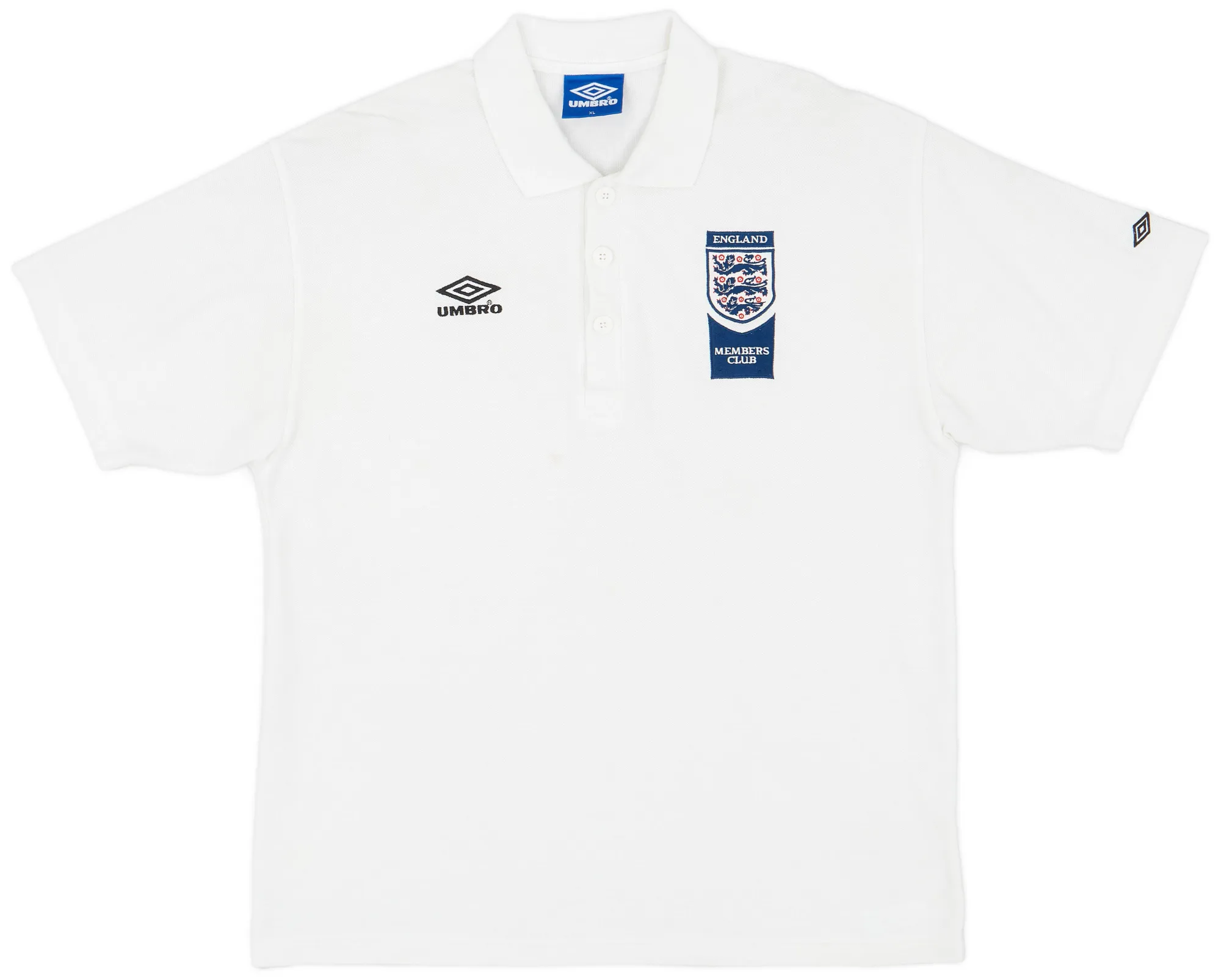 Umbro England Mens SS Home Shirt 1998