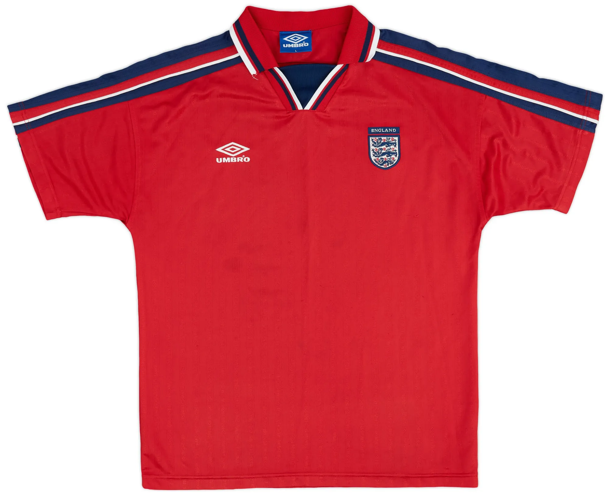 Umbro England Mens SS Home Shirt 1998