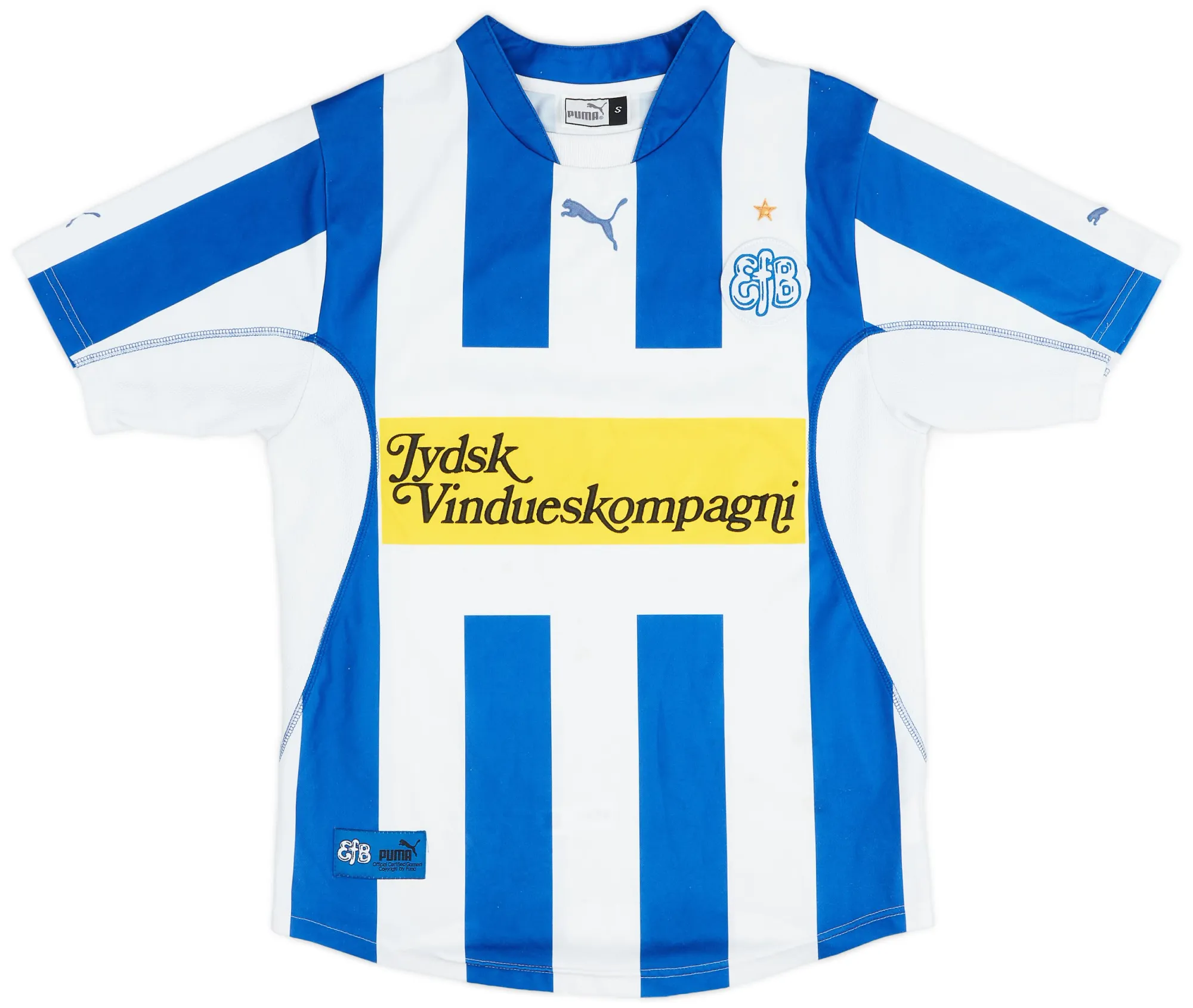 Puma Esbjerg Mens SS Home Shirt 2003/04