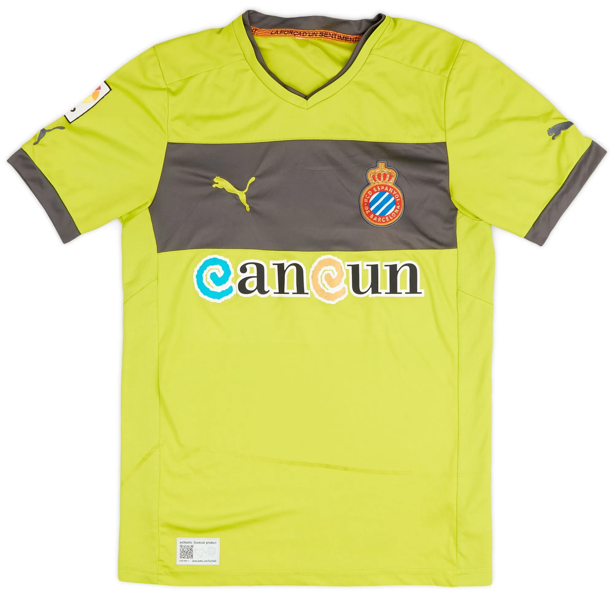 Puma Espanyol Mens SS Away Shirt 2012/13