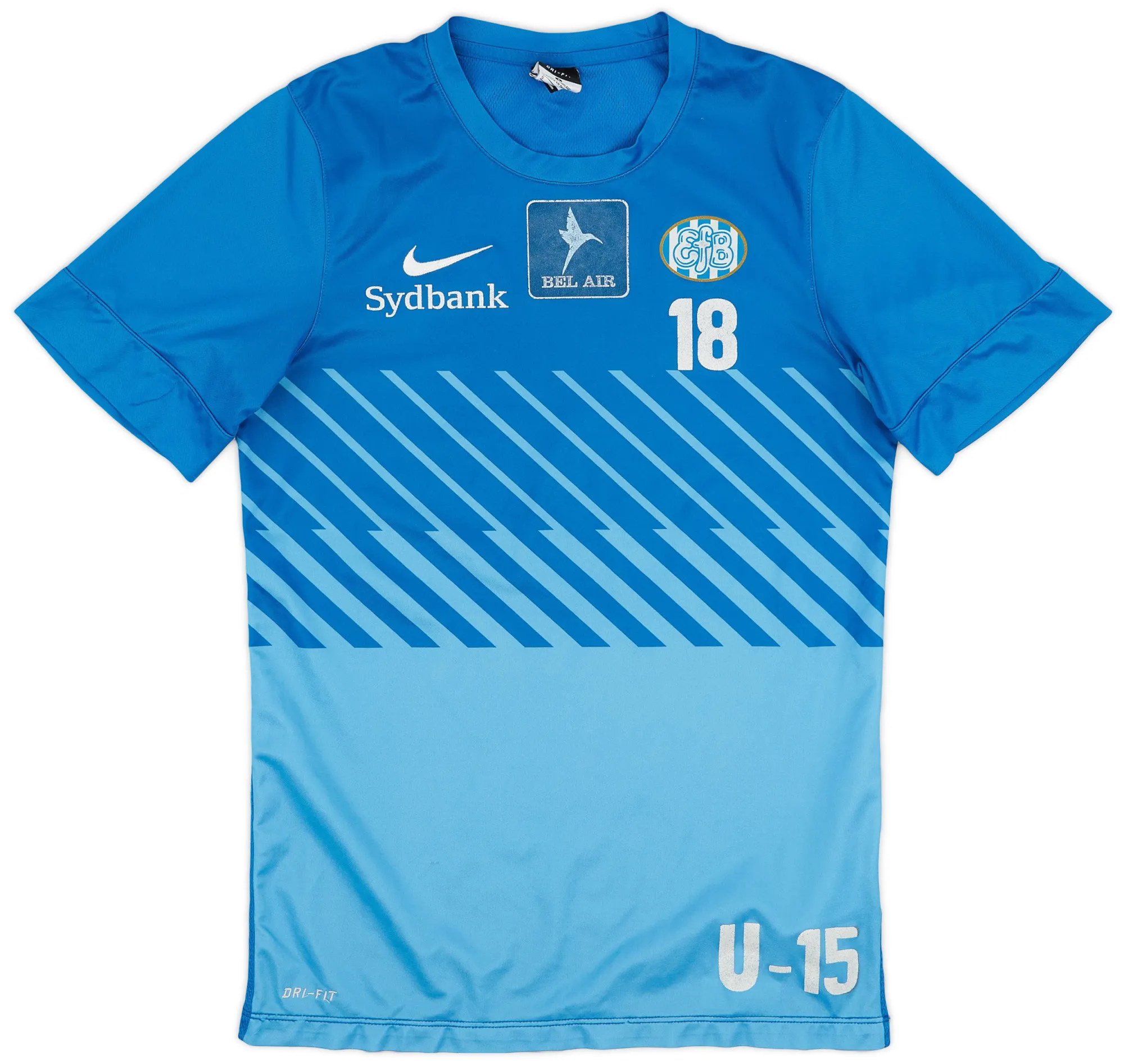 Nike Esbjerg Mens SS Player Issue Away Shirt 2013/14