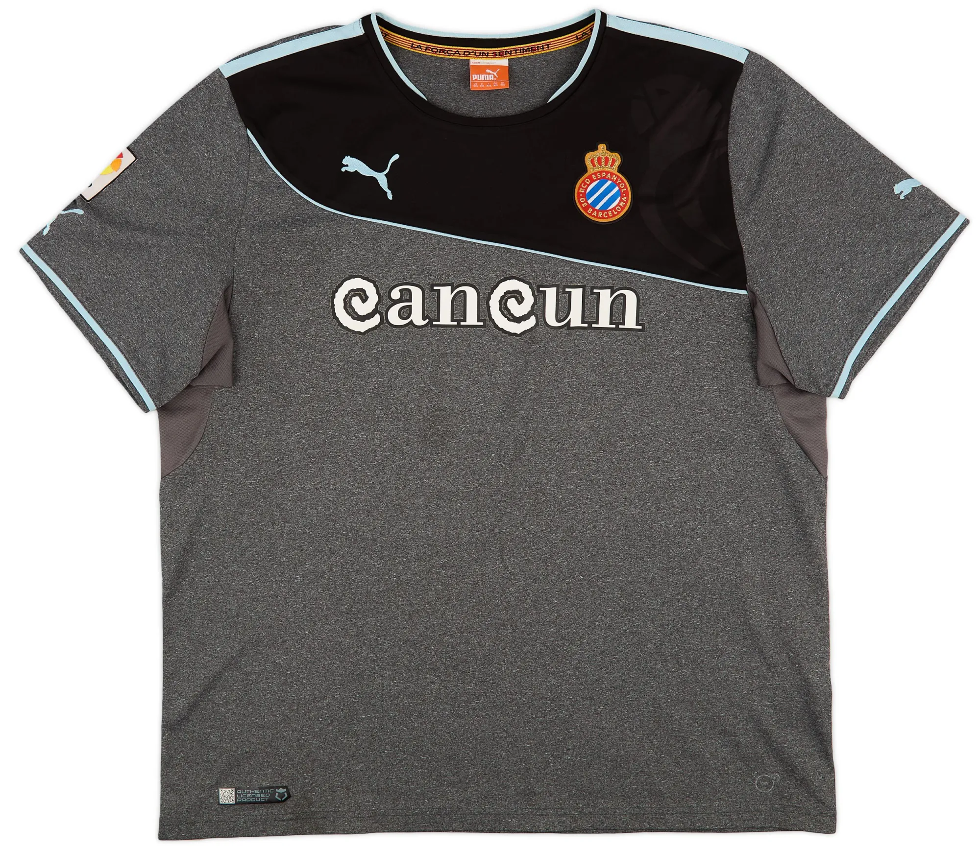Puma Espanyol Mens SS Away Shirt 2013/14