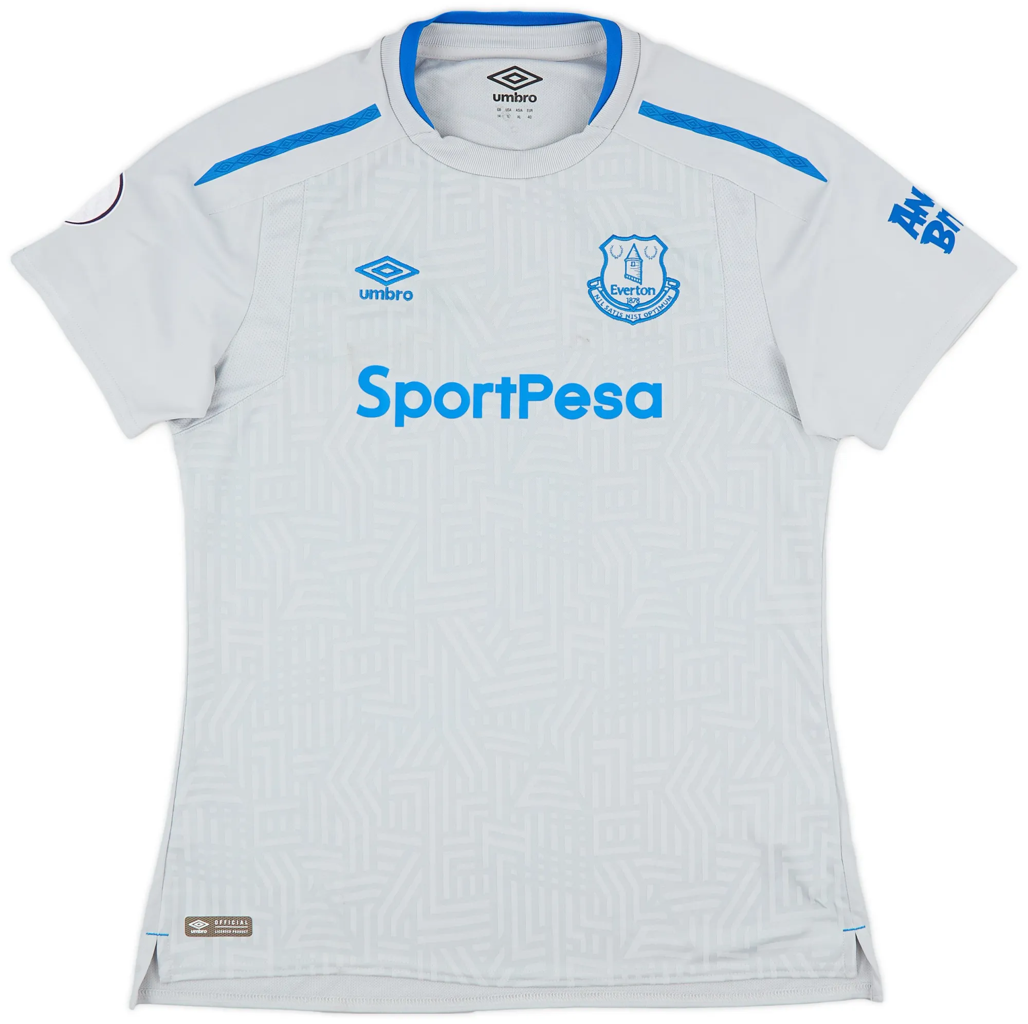 Umbro Everton Womens SS Away Shirt 2017/18