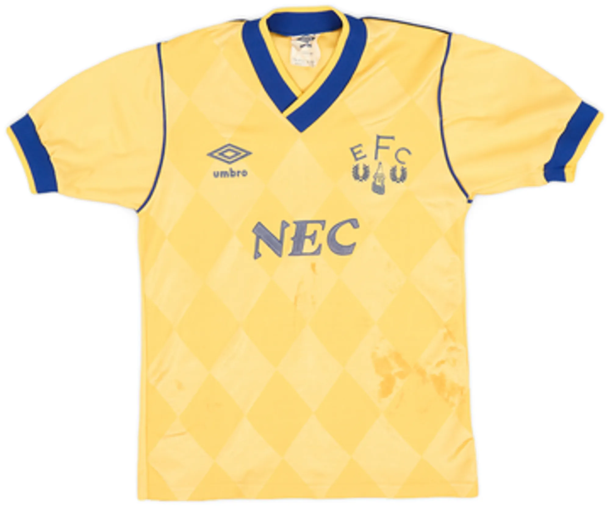 Umbro Everton Boys SS Away Shirt 1986/88