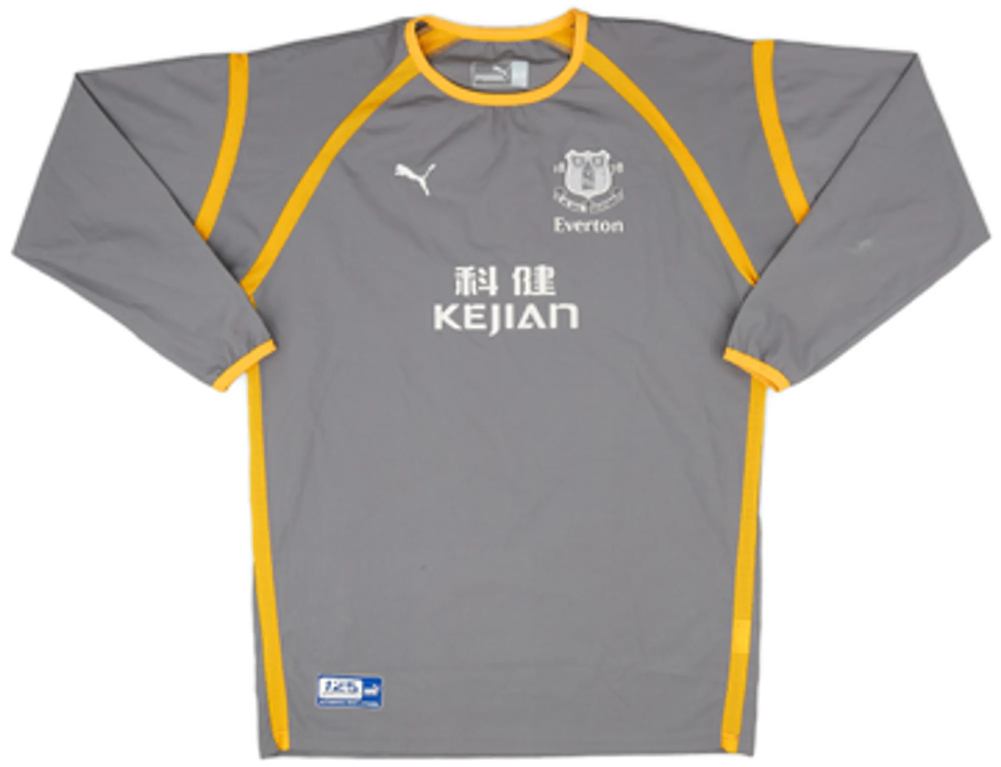 Puma Everton Boys LS Goalkeeper Home Shirt 2003/04