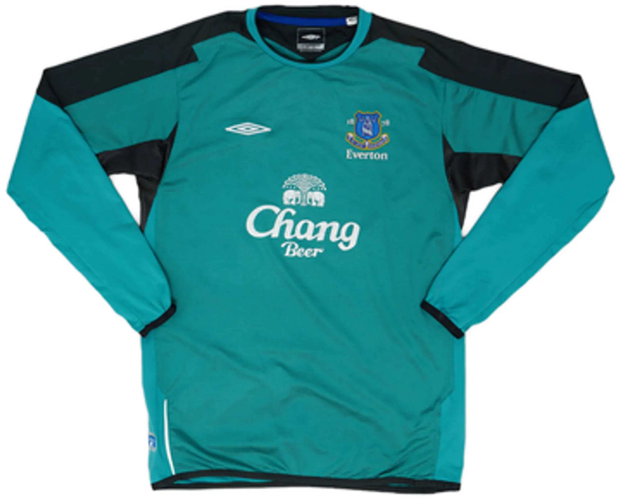 Umbro Everton Boys LS Goalkeeper Home Shirt 2005/06