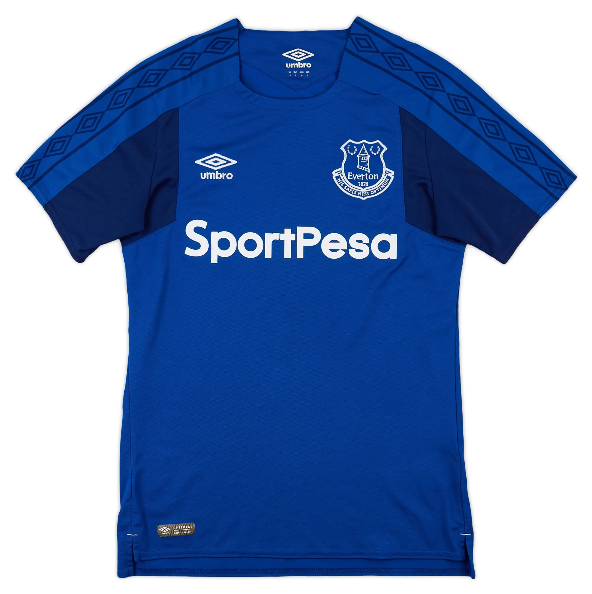 Umbro Everton Mens SS Home Shirt 2017/18