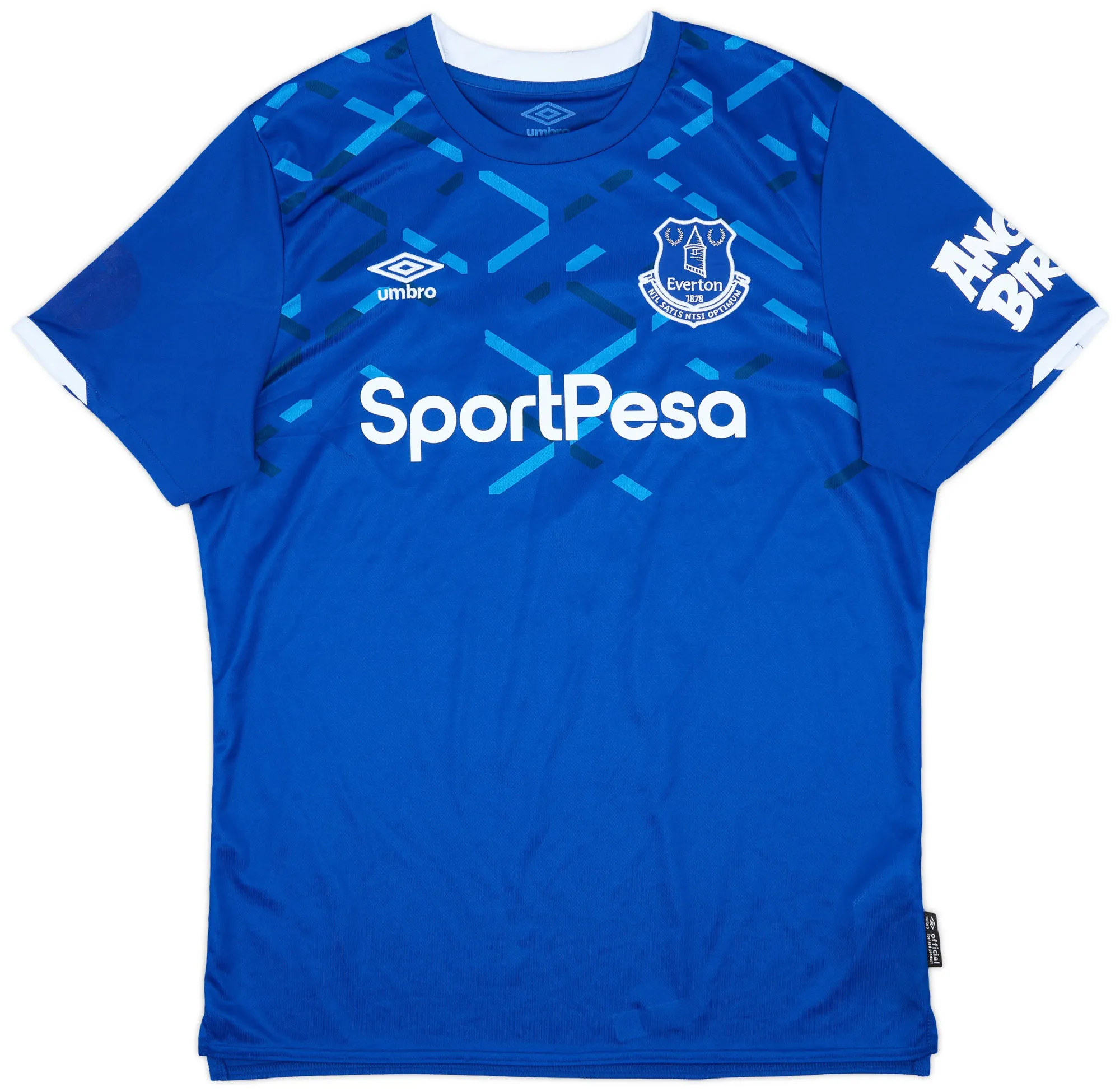 Umbro Everton Mens SS Home Shirt 2019/20