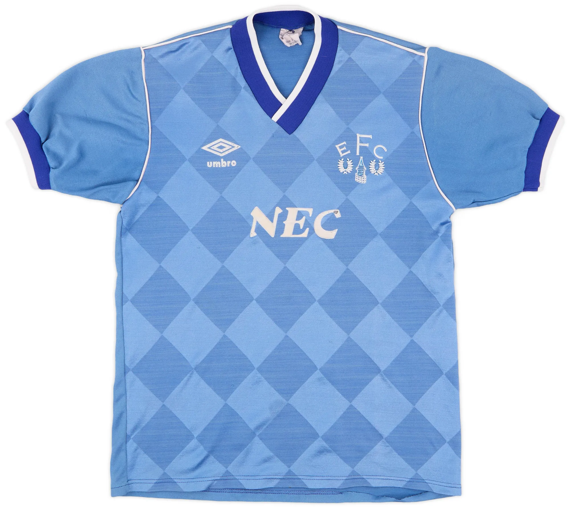 Umbro Everton Mens SS Home Shirt 1986/87