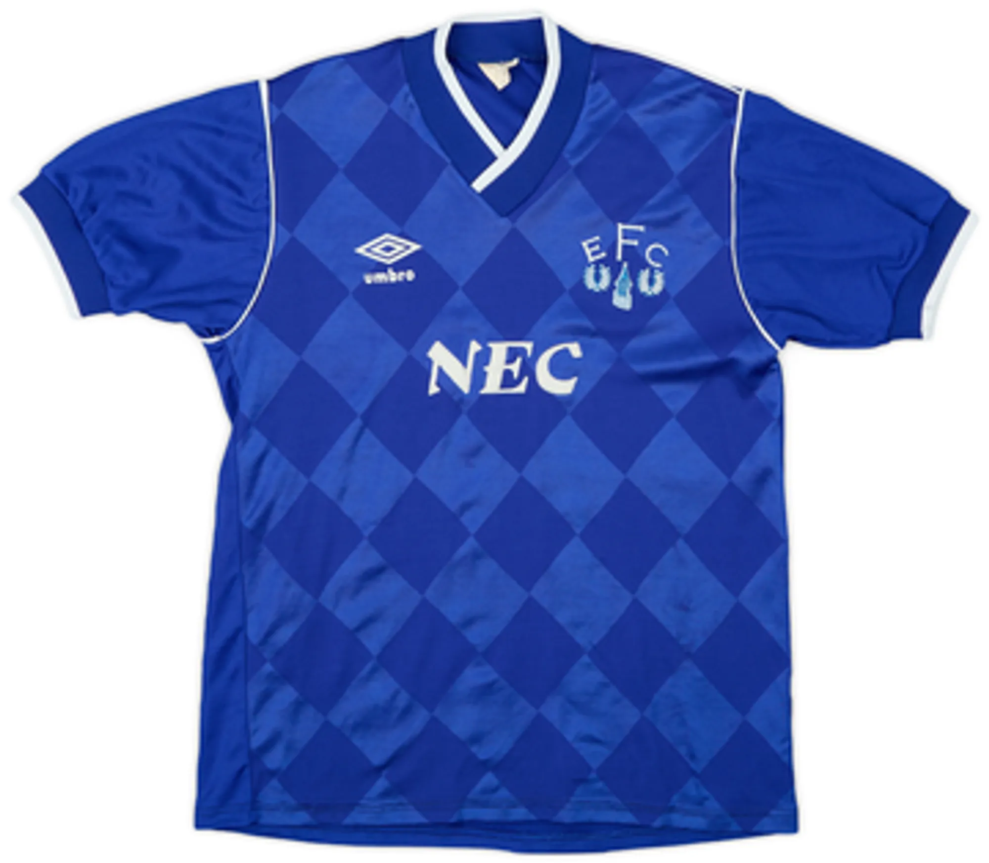 Umbro Everton Mens SS Home Shirt 1986/87