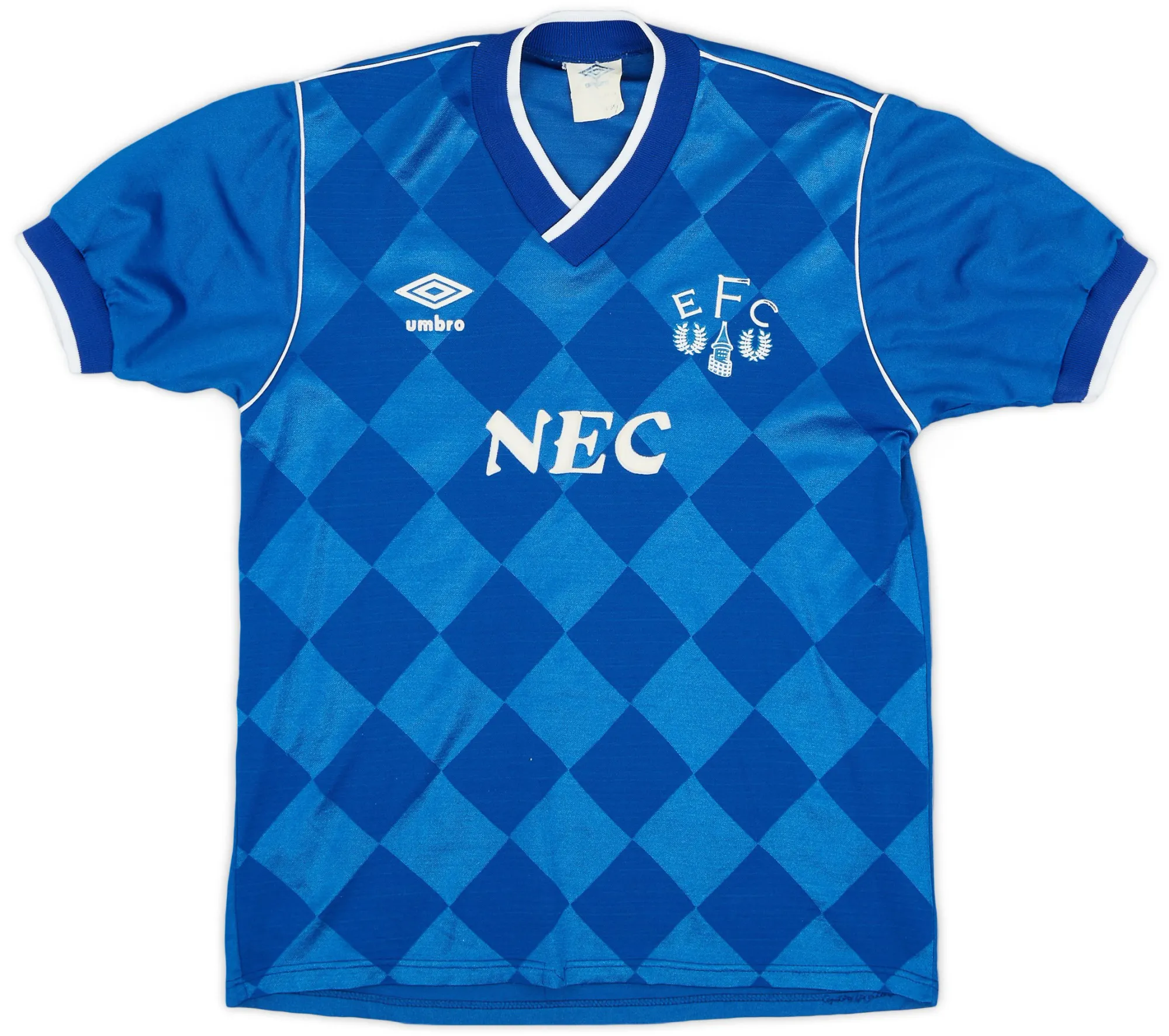 Umbro Everton Mens SS Home Shirt 1986/87